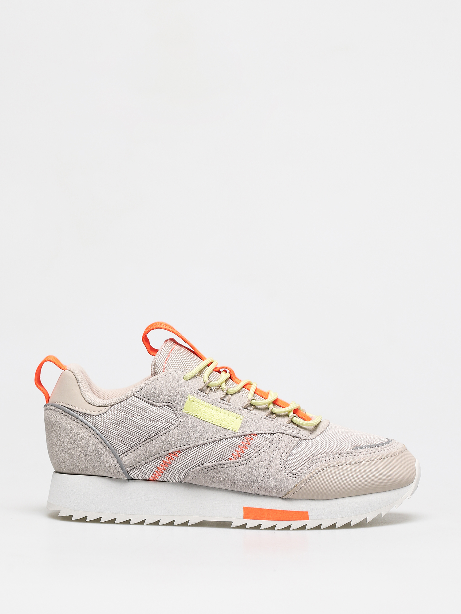 Pantofi Reebok Cl Leather Ripple T Wmn (stucco/lemglw/sorang)