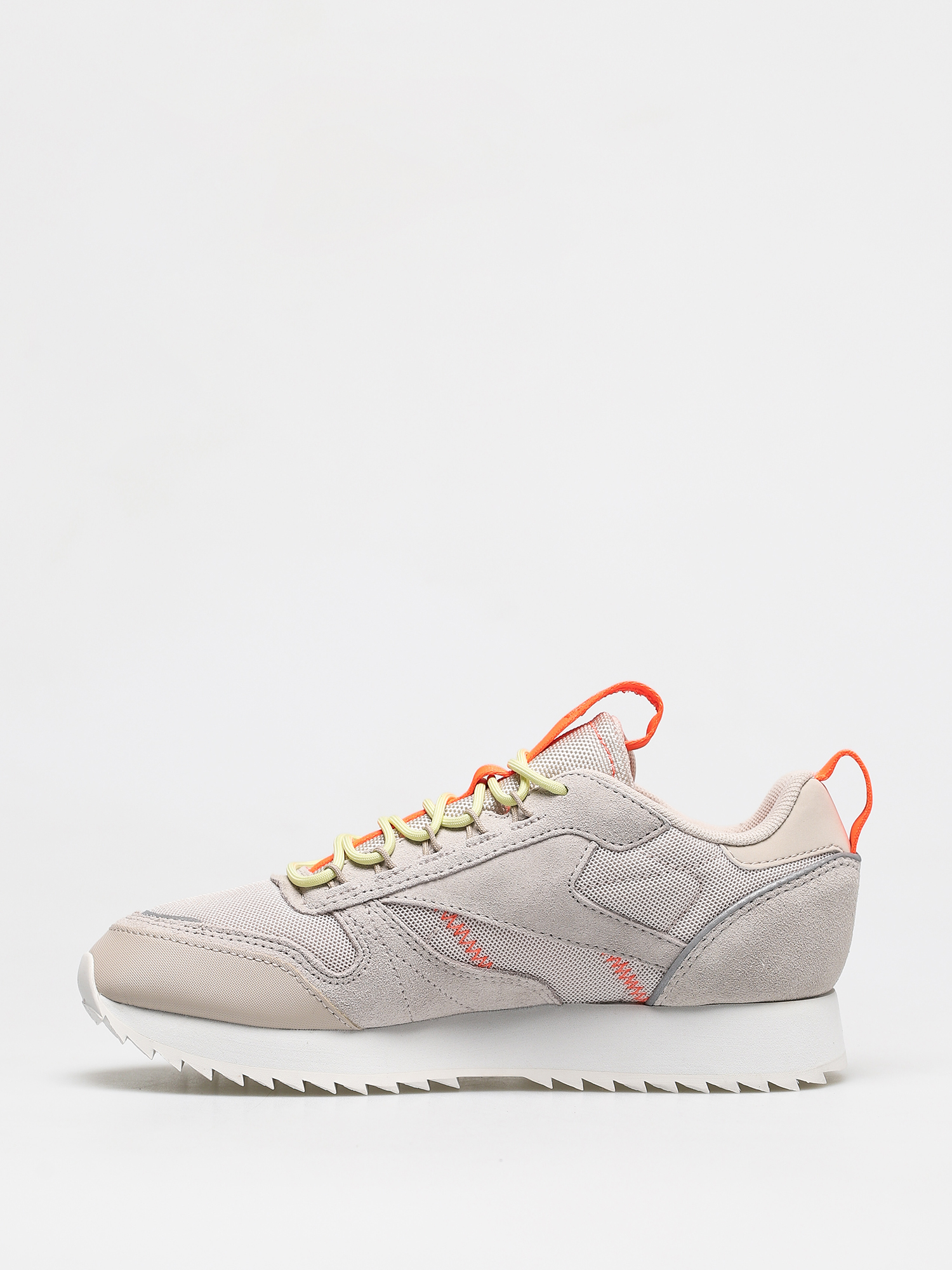 Pantofi Reebok Cl Leather Ripple T Wmn (stucco/lemglw/sorang)