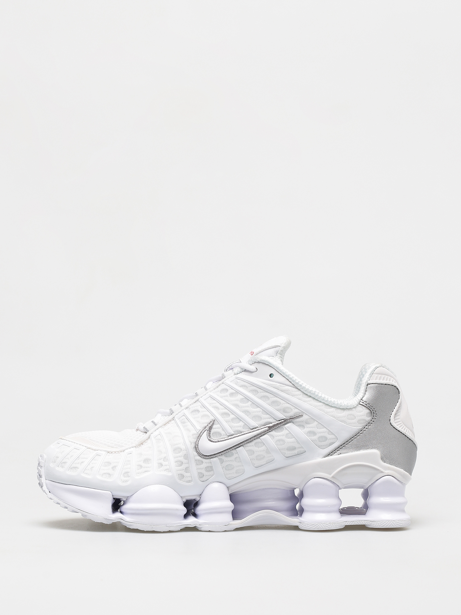 Nike Pantofi Shox Tl (white/white metallic silver max orange)