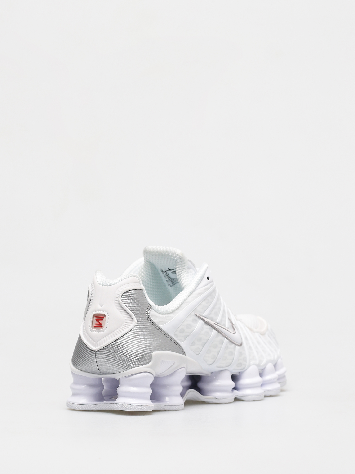 Nike Pantofi Shox Tl (white/white metallic silver max orange)