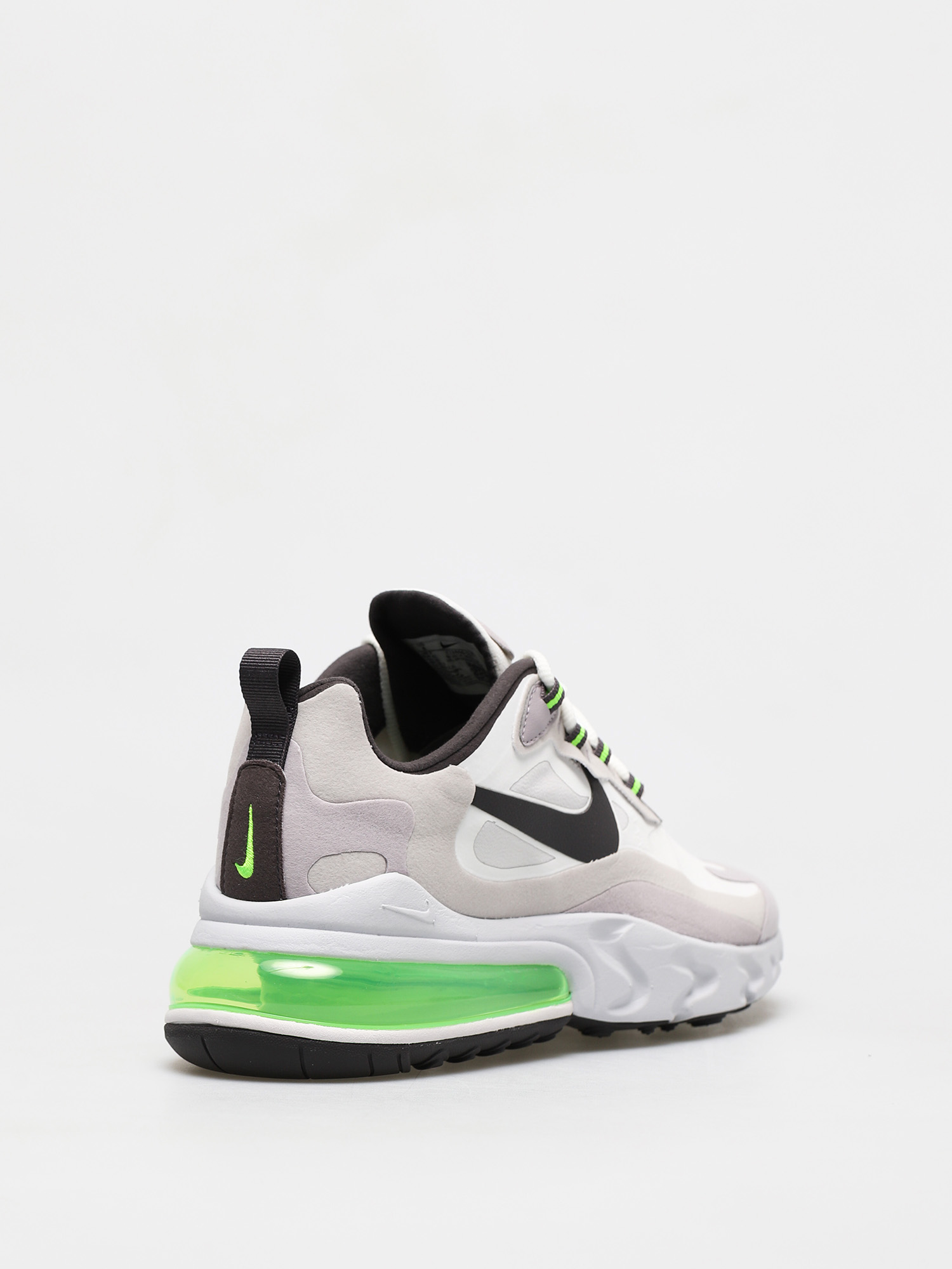 Pantofi Nike Air Max 270 React (summit white/electric green vast grey)