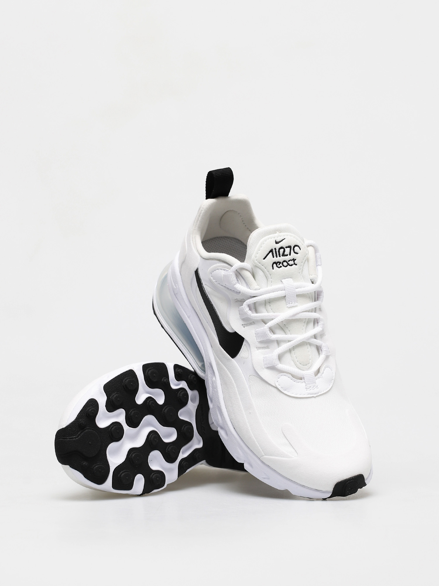 Nike Pantofi Air Max 270 React Wmn (white/black metallic silver)