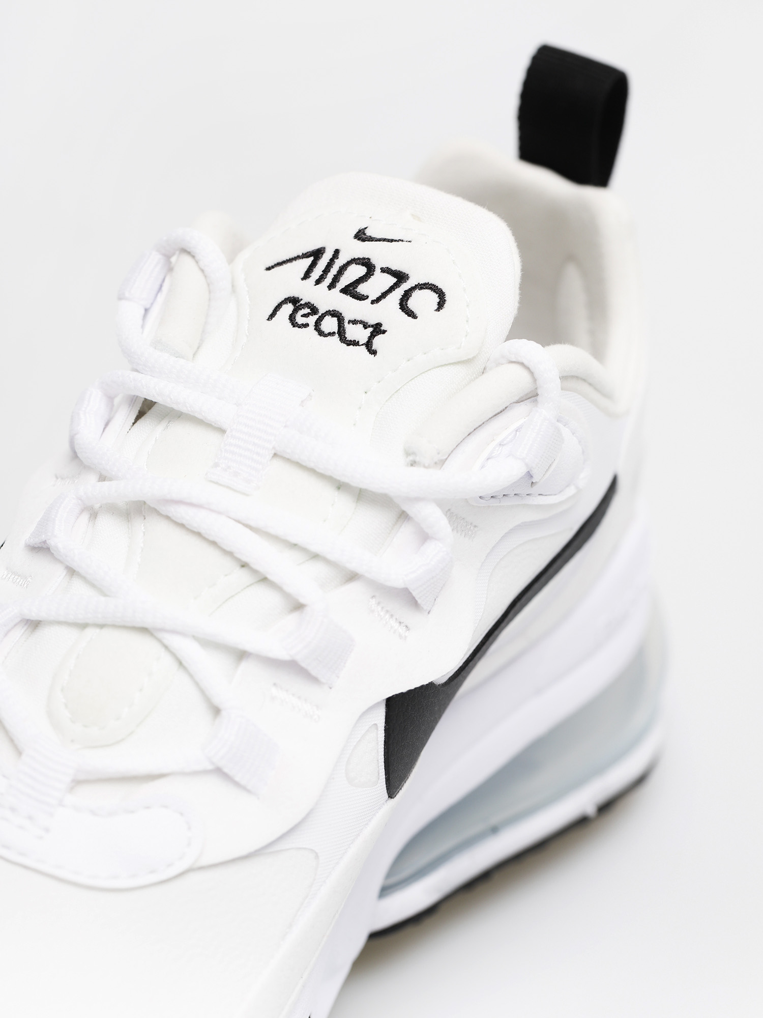Nike Pantofi Air Max 270 React Wmn (white/black metallic silver)