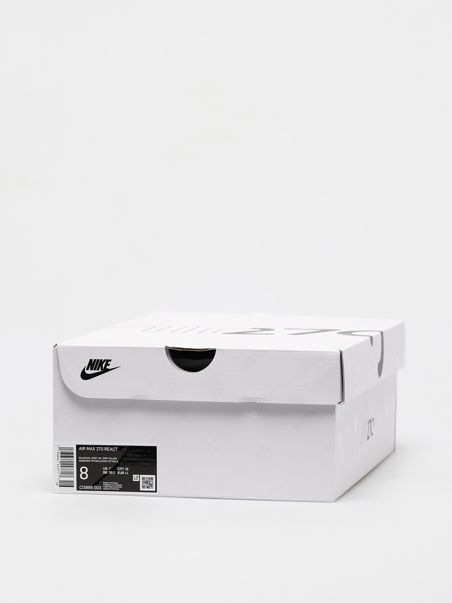 Nike Pantofi Air Max 270 React (black/oil grey oil grey black)