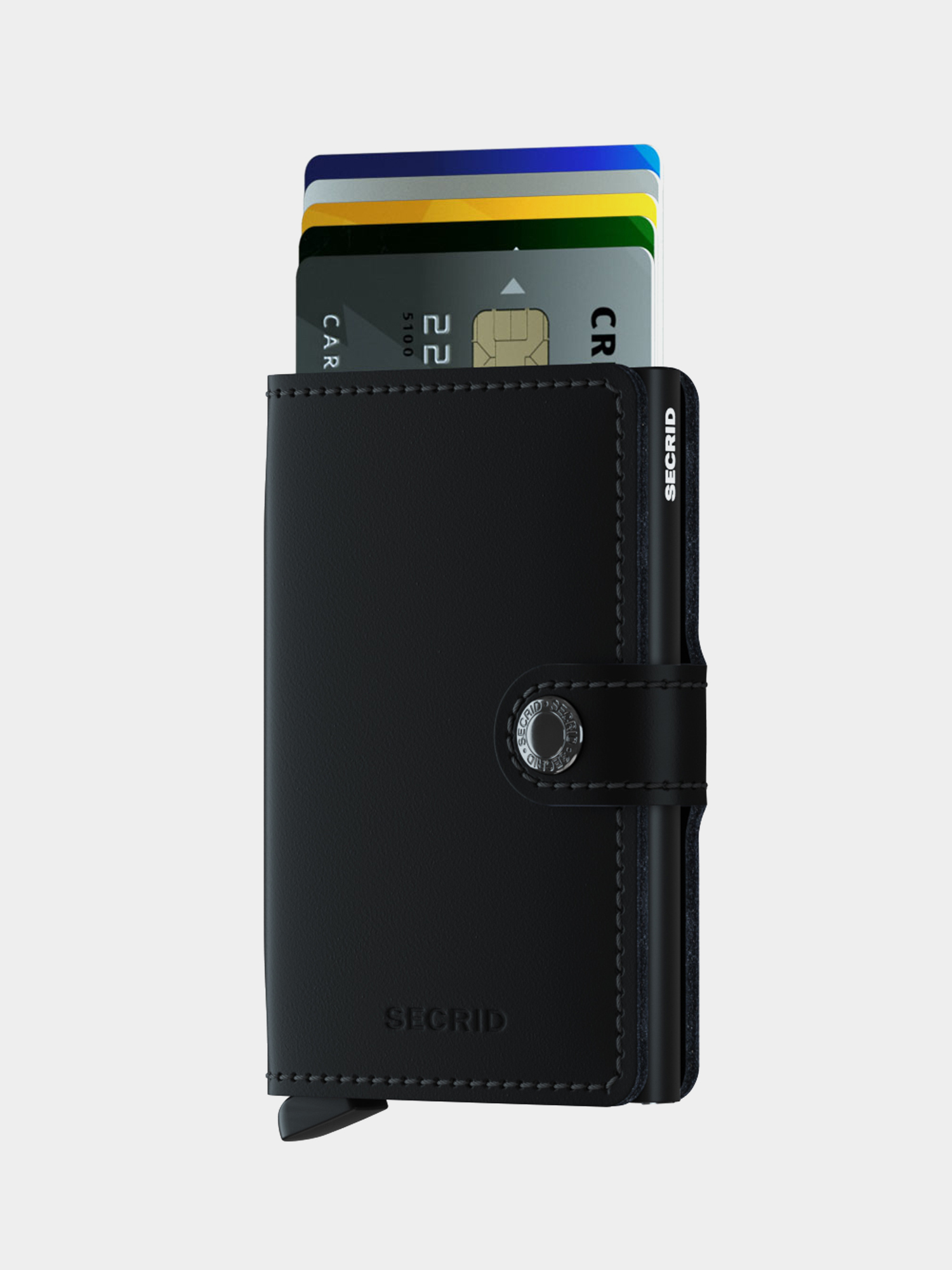 Portofel Secrid Miniwallet (matte black)
