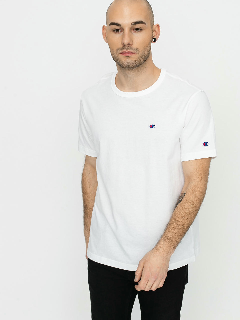 Tricou Champion Crewneck 214674 (wht)