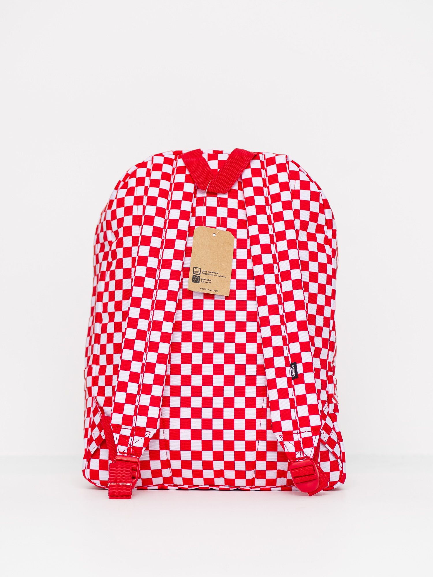 Rucsac Vans Old Skool III (red check)