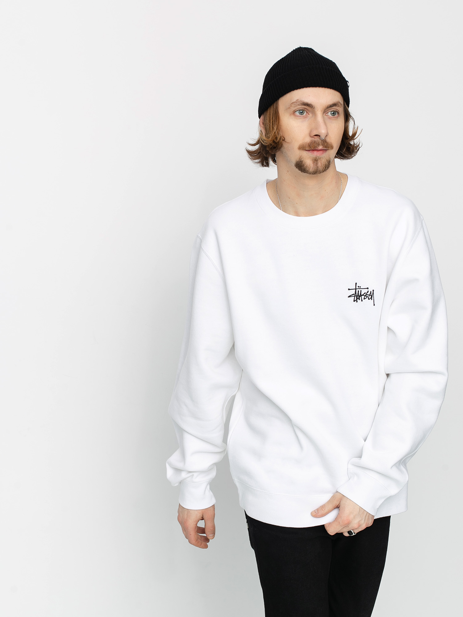 Hanorac Stussy Basic Stussy (white)
