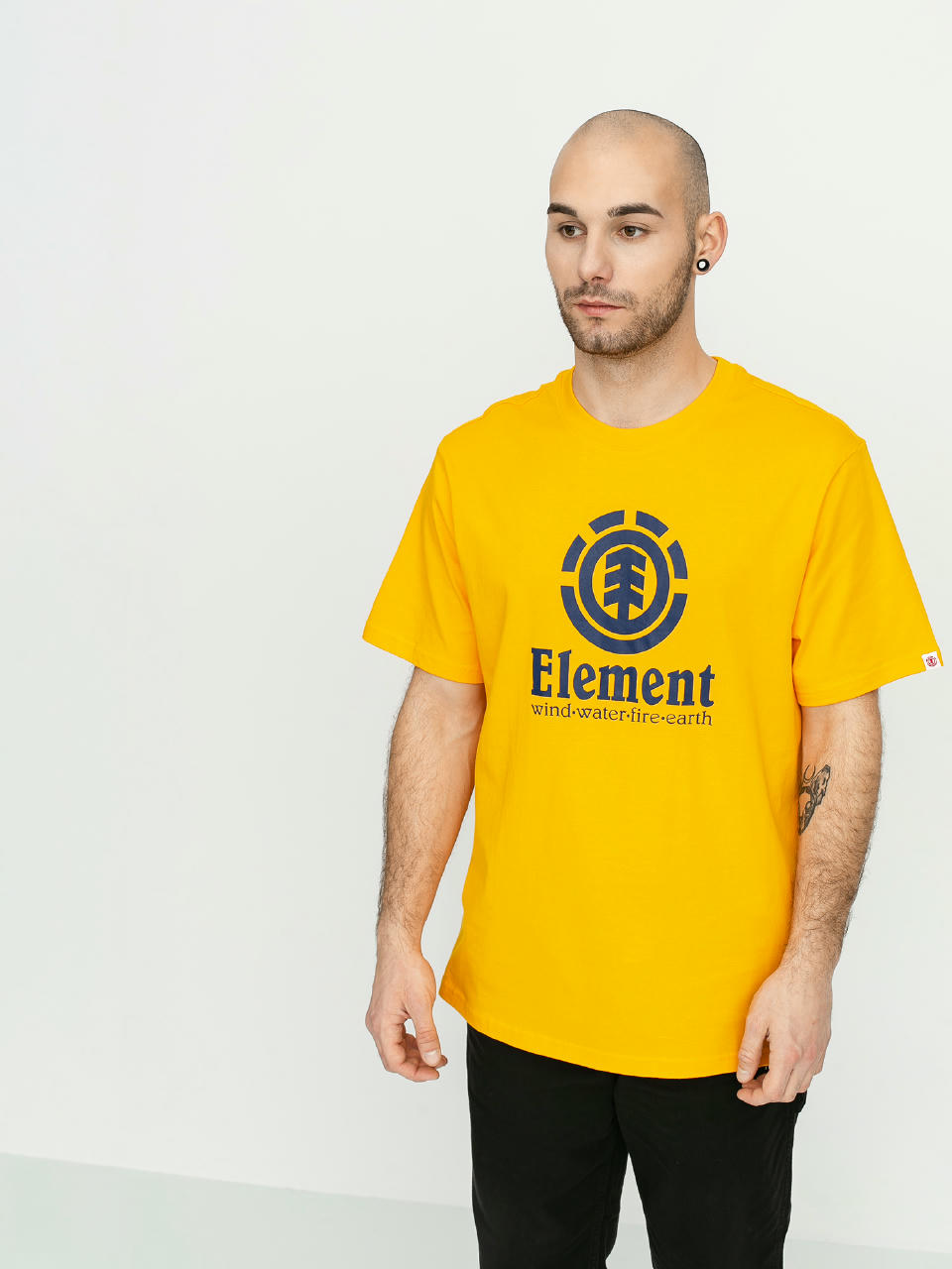 Tricou Element Vertical (gold)