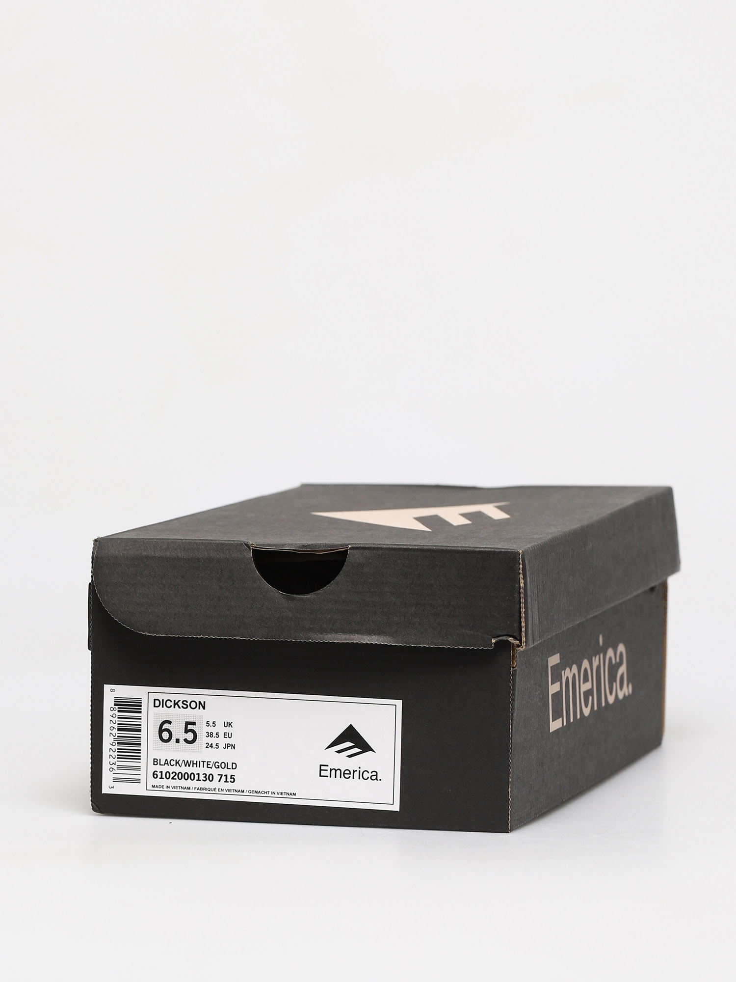Pantofi Emerica Dickson (black/white/gold)