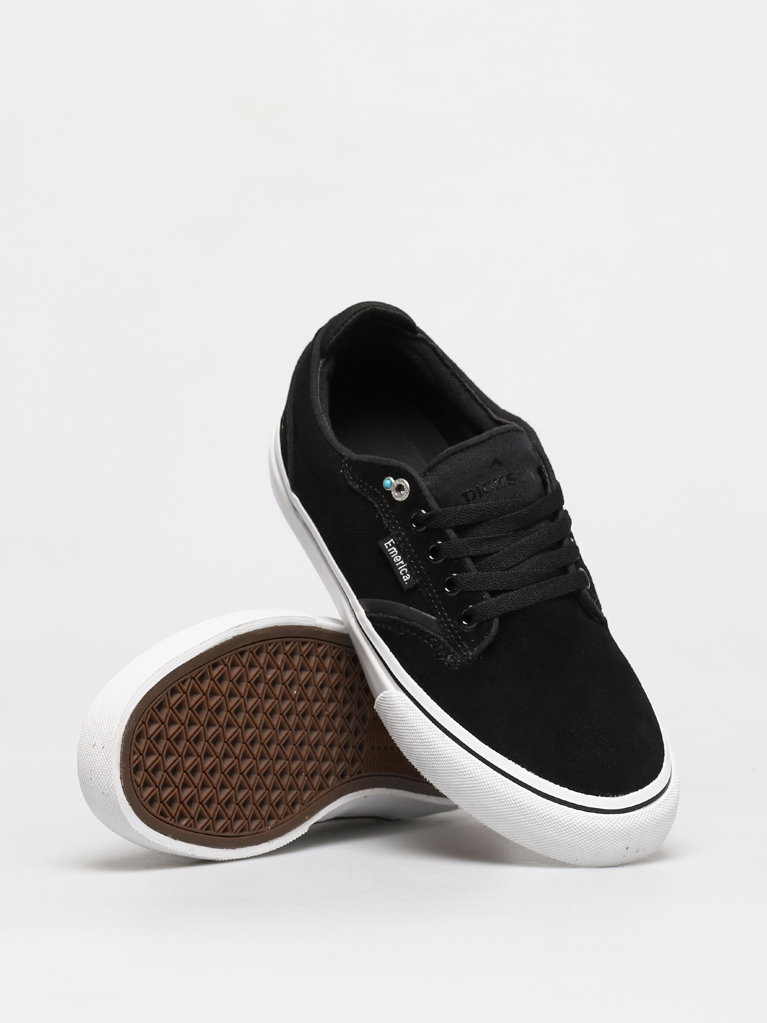 Pantofi Emerica Dickson (black/white/gold)