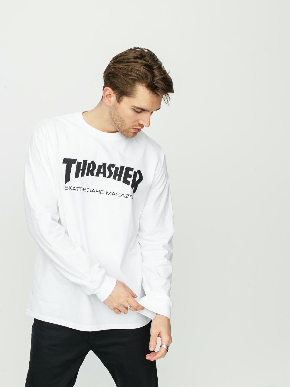 Tricou Thrasher Skate Mag (white)