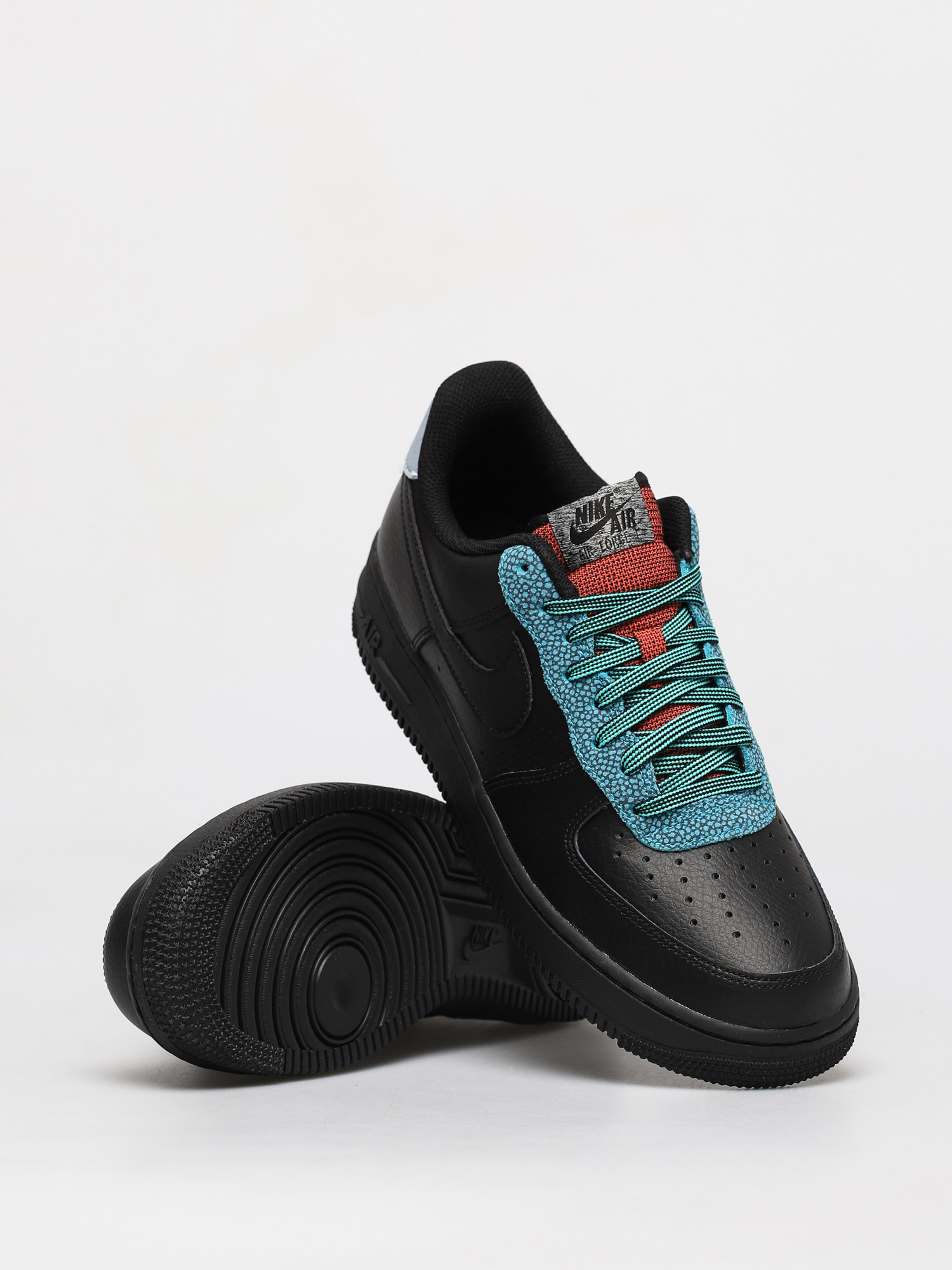 Nike Pantofi Air Force 1 07 Lv8 (black/black obsidian mist cool grey)