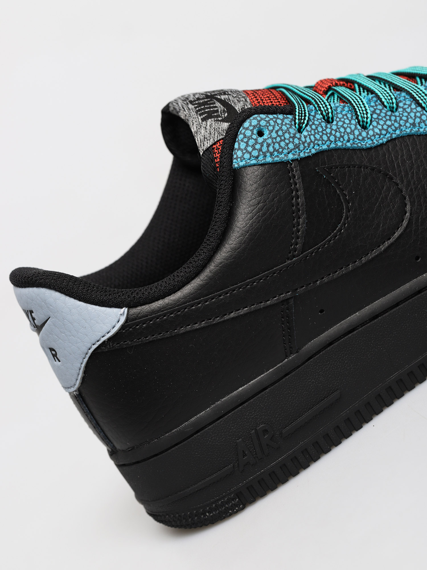 Nike Pantofi Air Force 1 07 Lv8 (black/black obsidian mist cool grey)