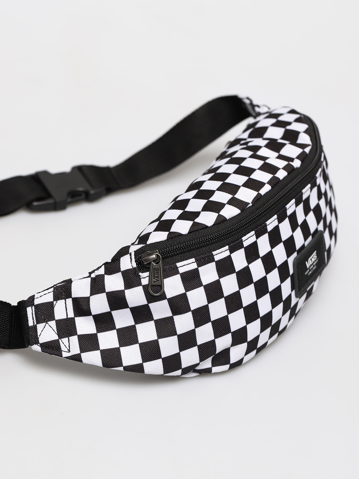 Borsetă de brâu Vans Mini Ward (black/white check)