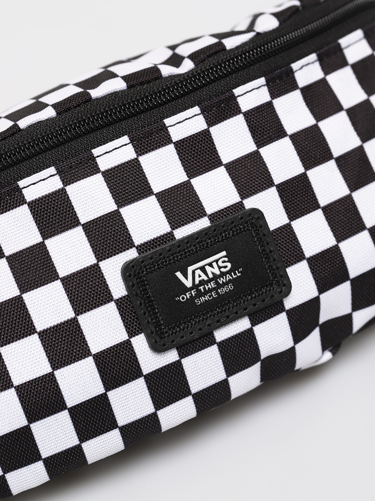 Borsetă de brâu Vans Mini Ward (black/white check)