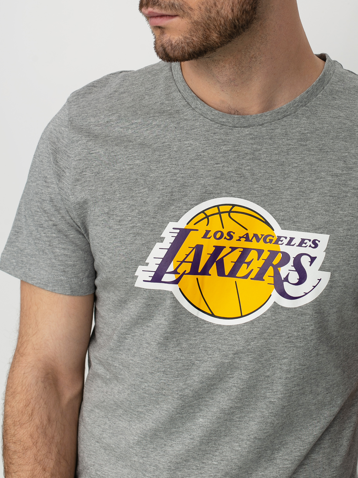 New Era Tricou Nba Block Wordmark Los Angeles Lakers (lgh)