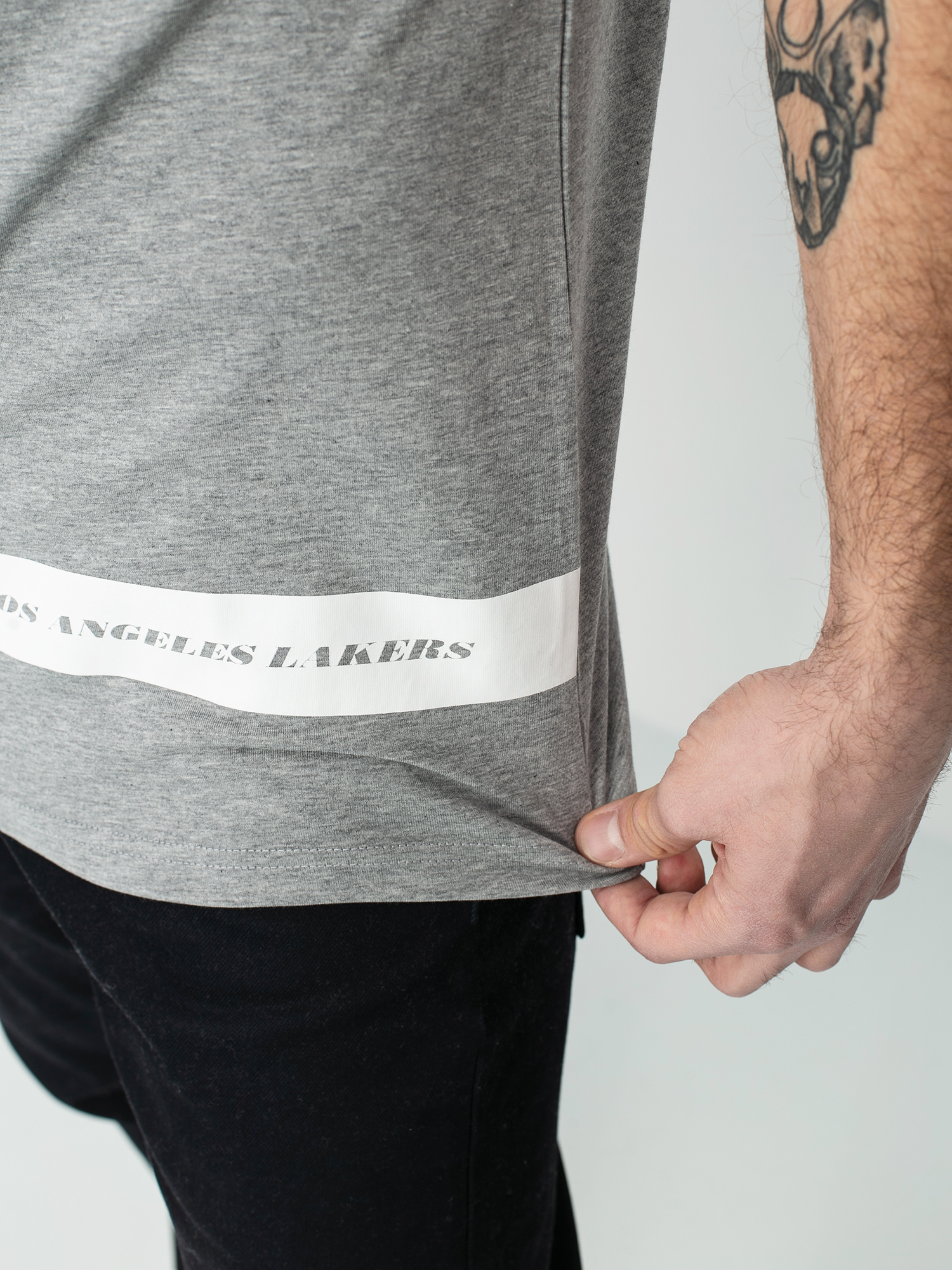 New Era Tricou Nba Block Wordmark Los Angeles Lakers (lgh)