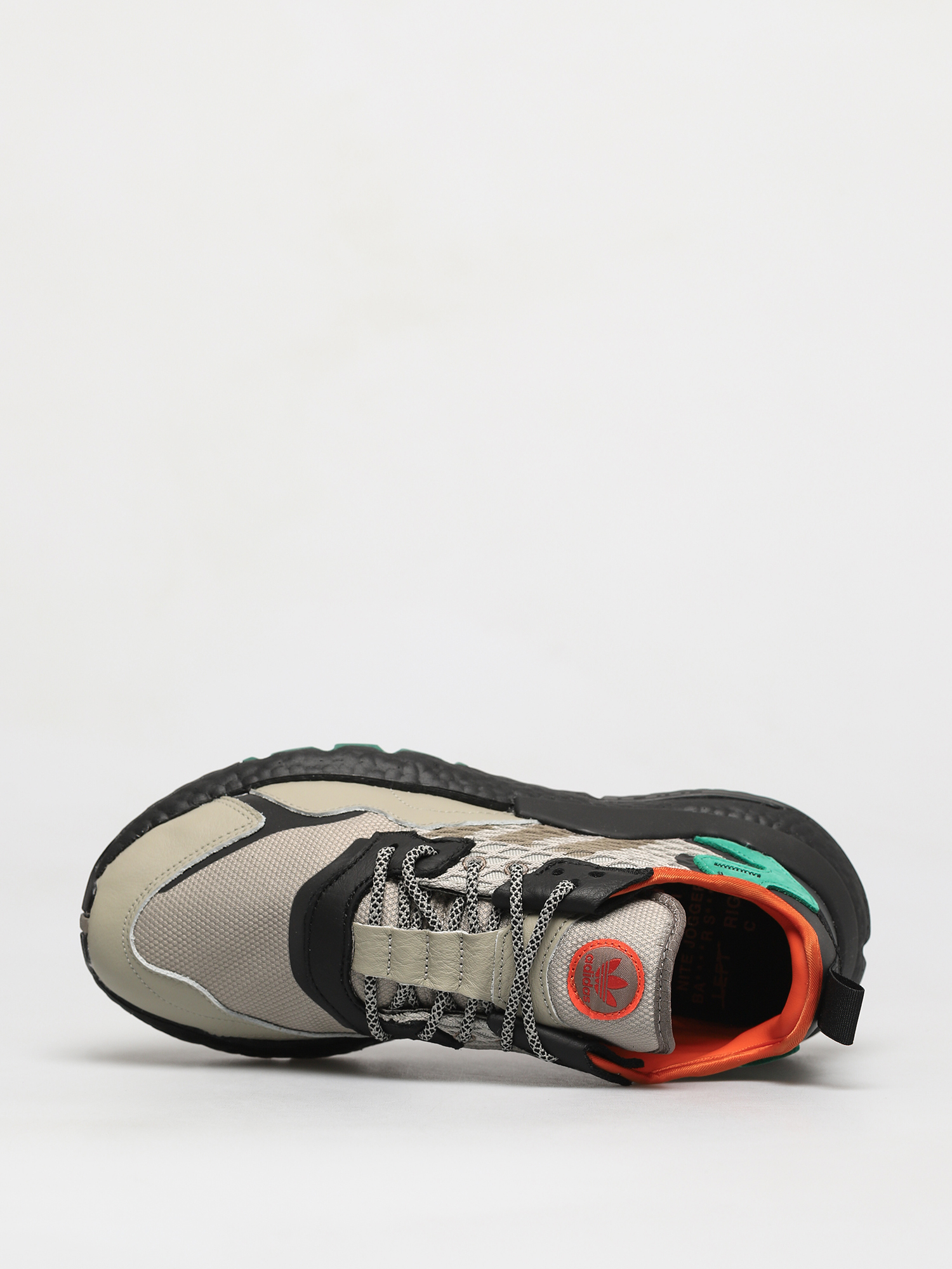 adidas Originals Pantofi Nite Jogger (sesame/cblack/bgreen)