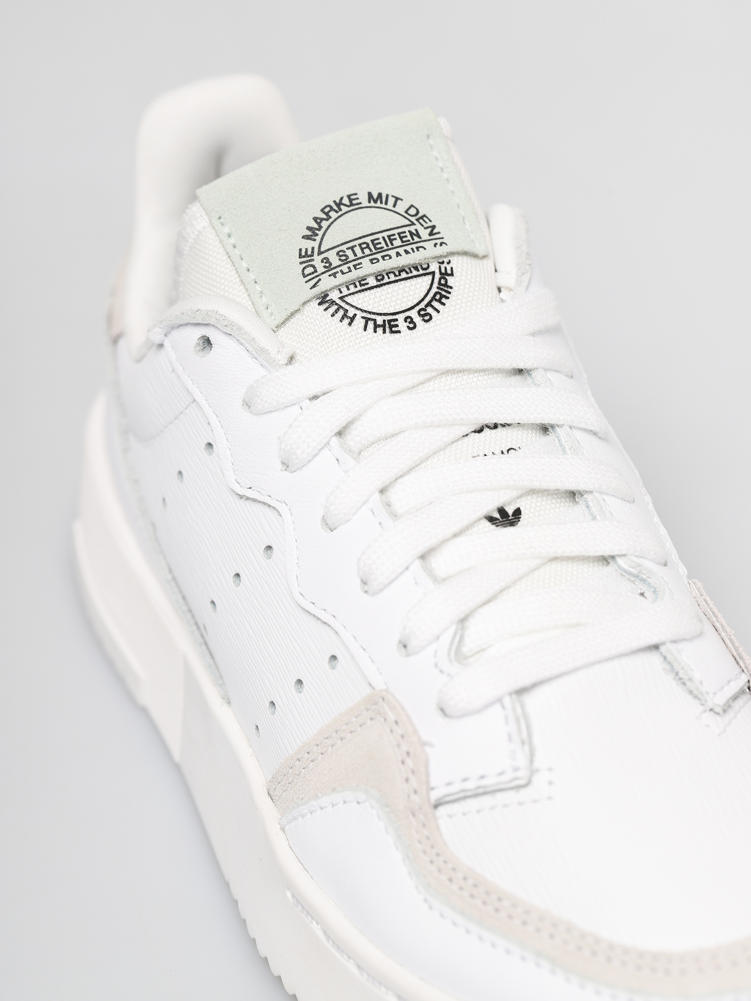 adidas Originals Pantofi Supercourt Wmn (white/dash green/core black)