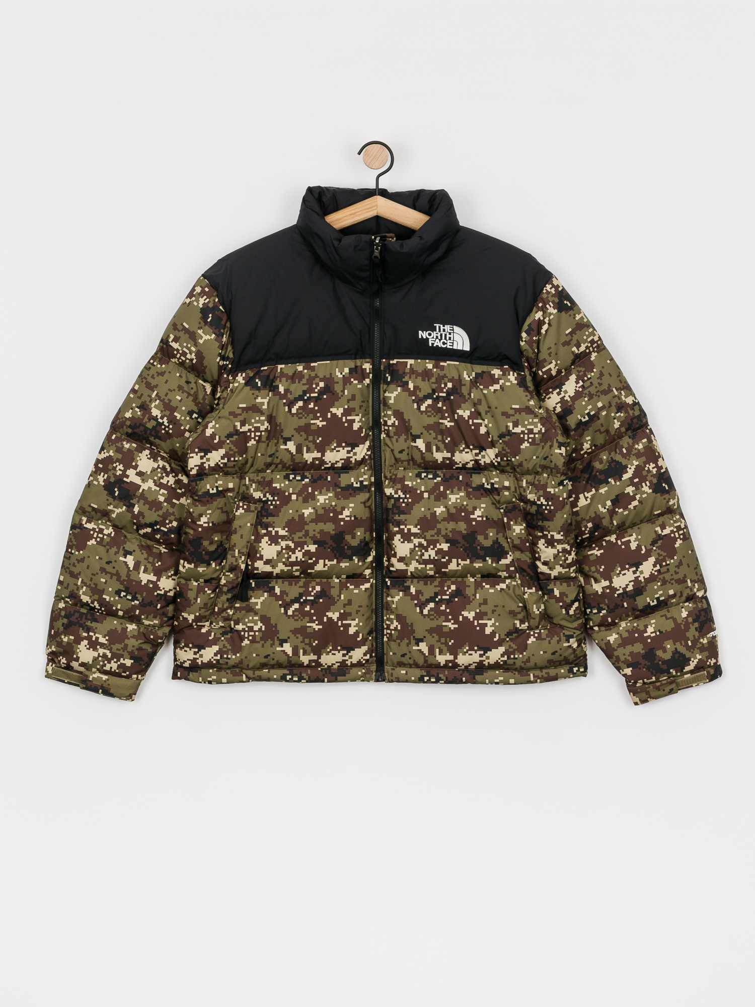 The North Face Geacă 1996 Retro Nuptse (burnt olive green ux digi camo print)