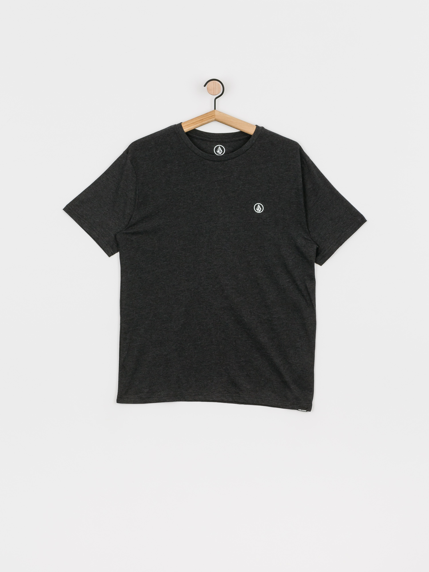 Tricou Volcom Circle Blanks Hth (heather black)