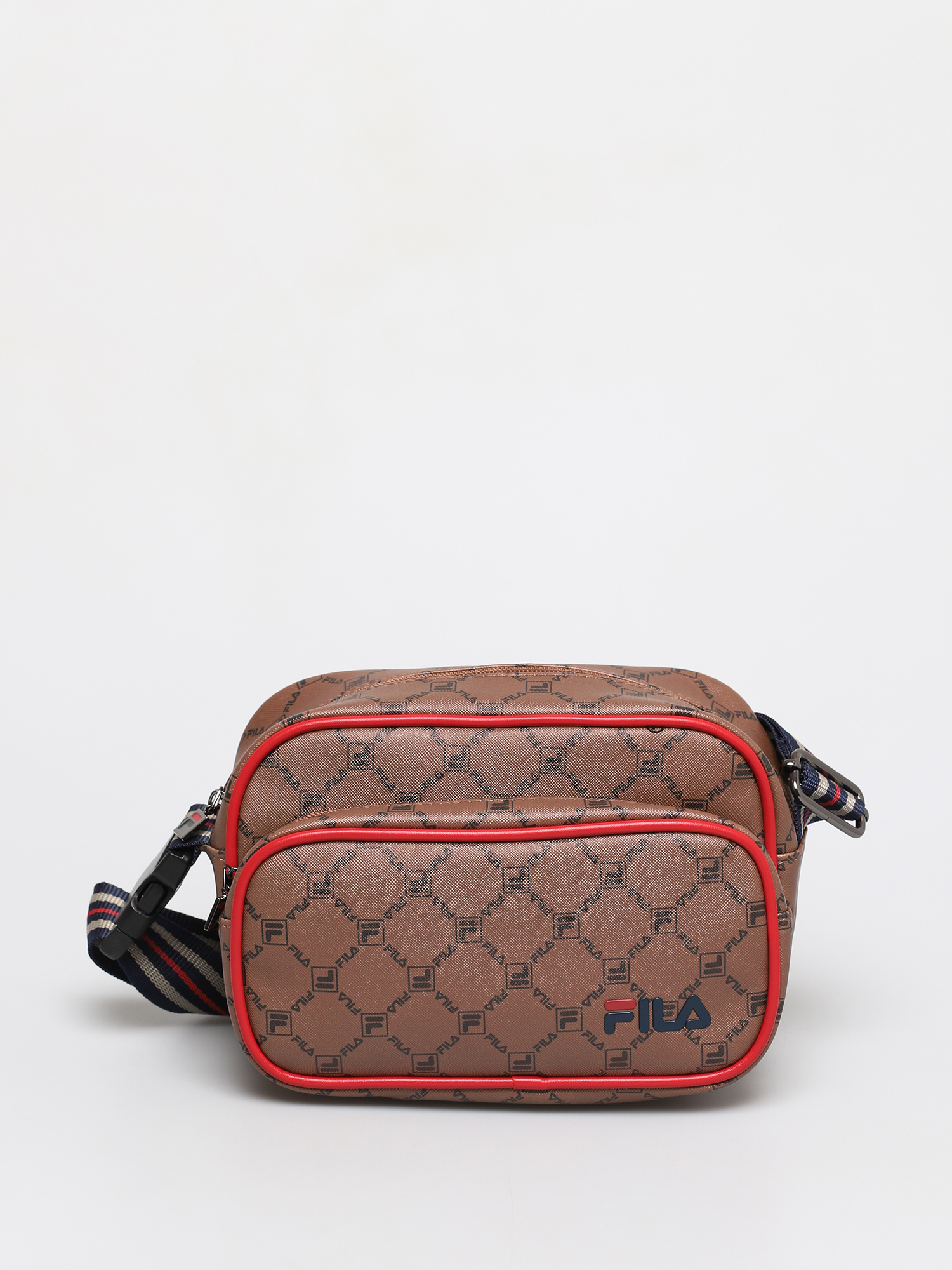 Geantă Fila Shoulder Bag New Twist (allover thrush coffee bean)