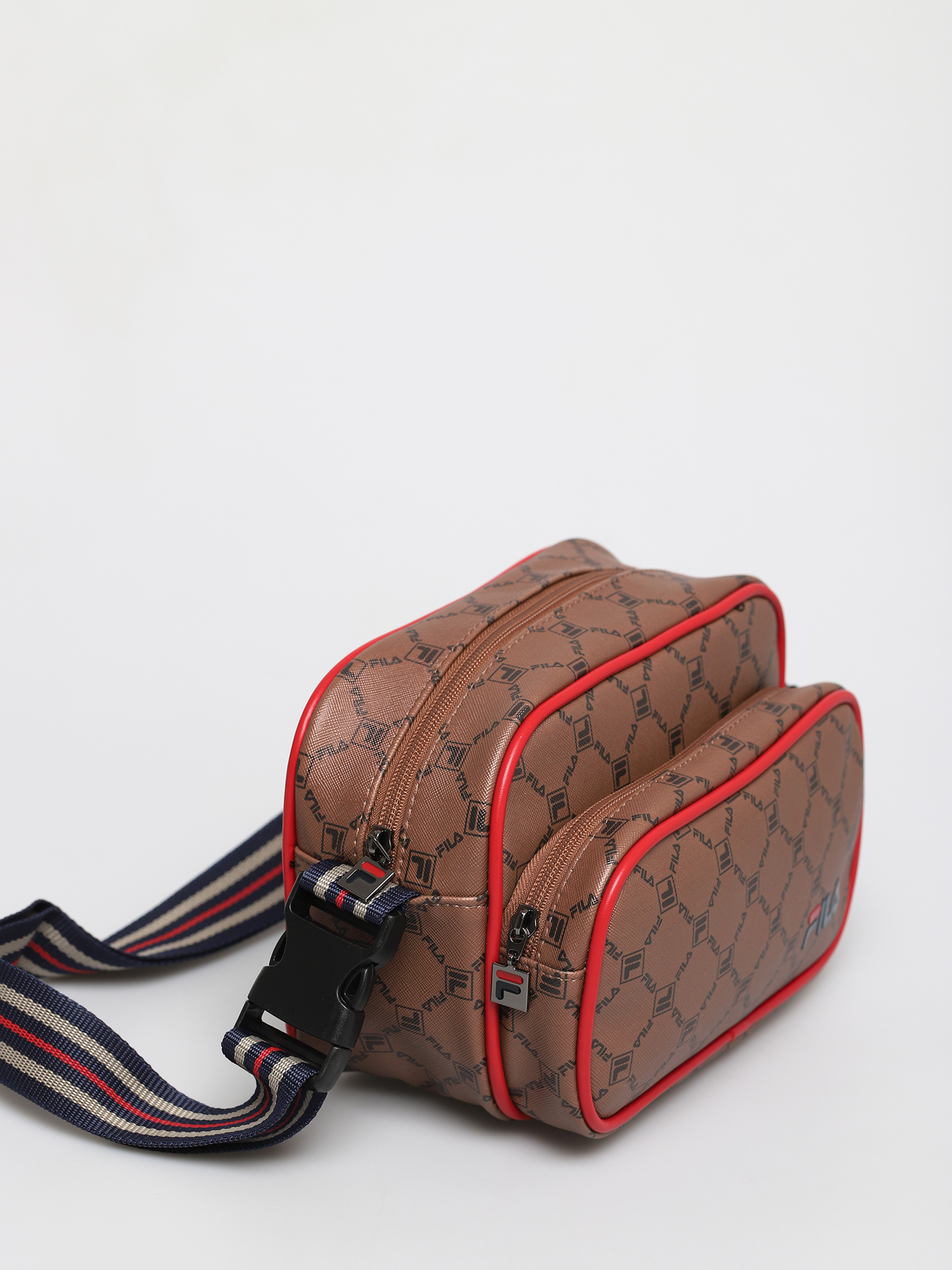 Geantă Fila Shoulder Bag New Twist (allover thrush coffee bean)