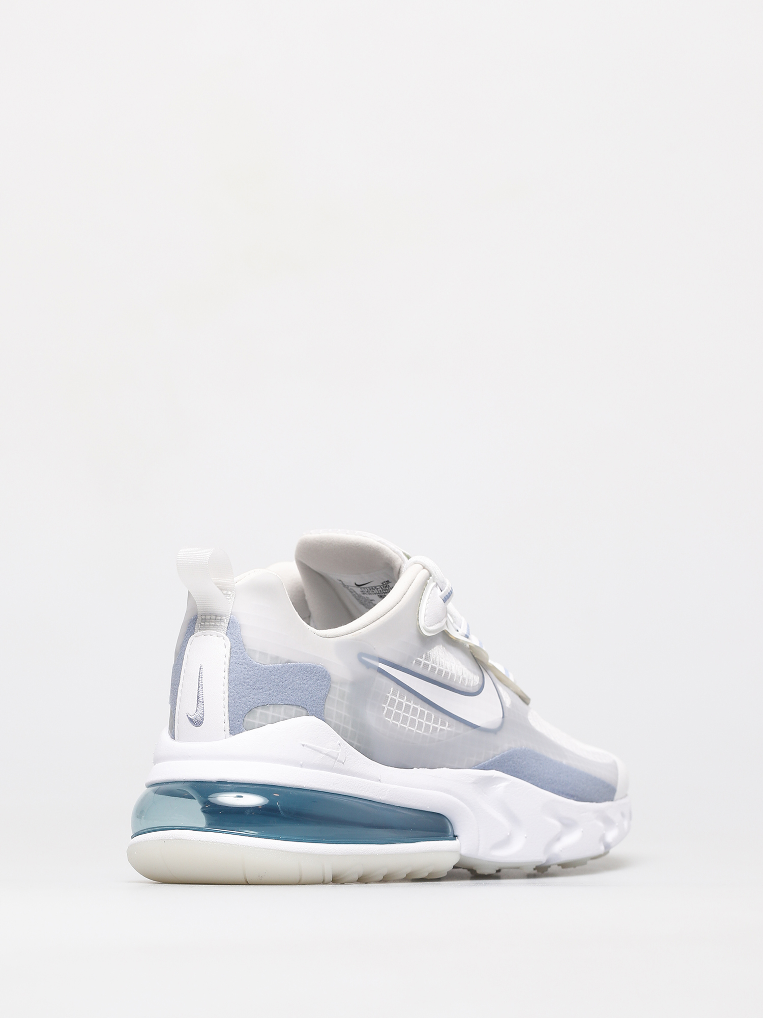 Pantofi Nike Air Max 270 React Se (white/white pure platinum indigo fog)