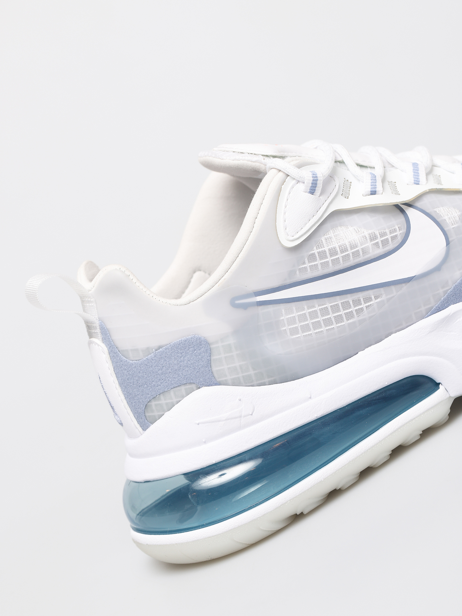 Pantofi Nike Air Max 270 React Se (white/white pure platinum indigo fog)