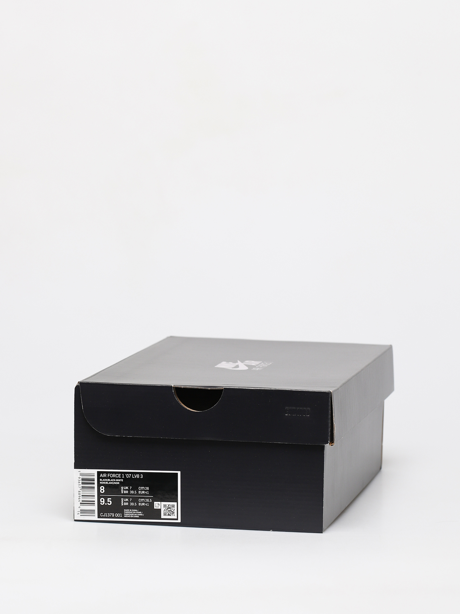 Nike Pantofi Air Force 1 07 (black/black white)