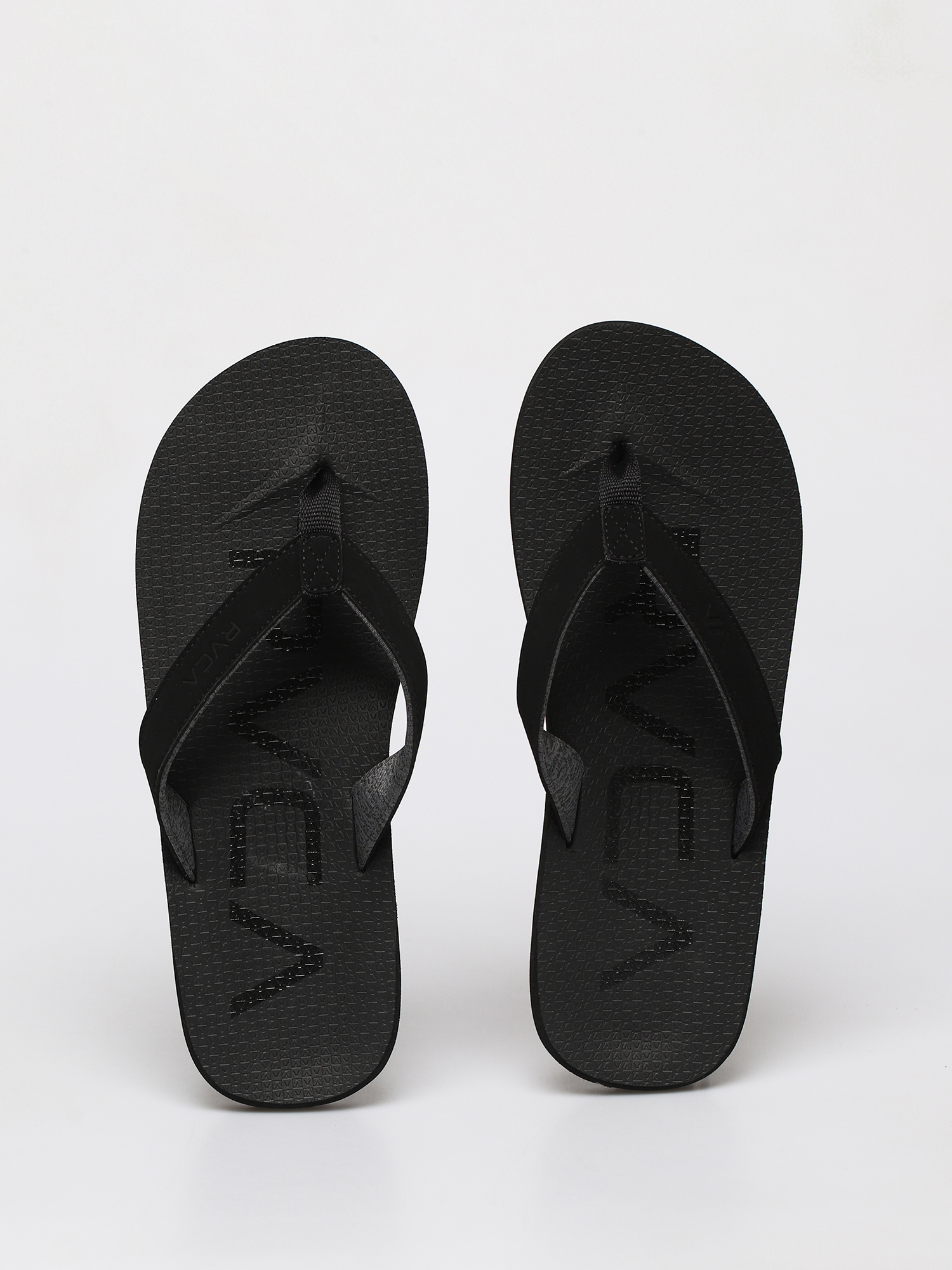 papuci de plajă RVCA Subtropic (black)