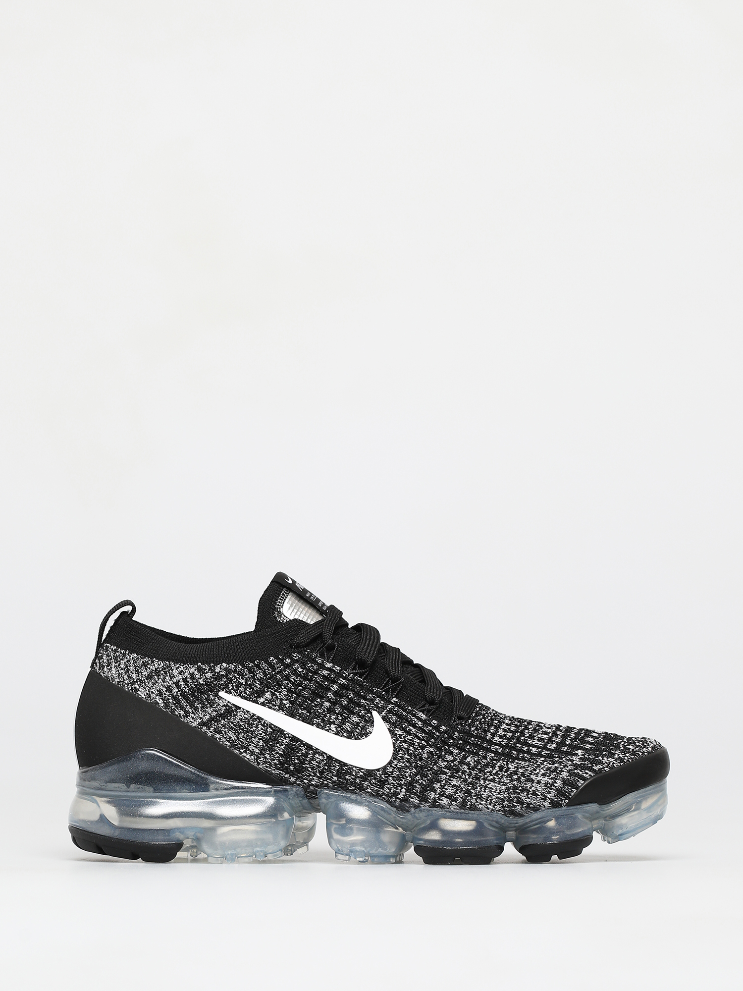 Nike Pantofi Air VaporMax Flyknit 3 (black/white metallic silver)