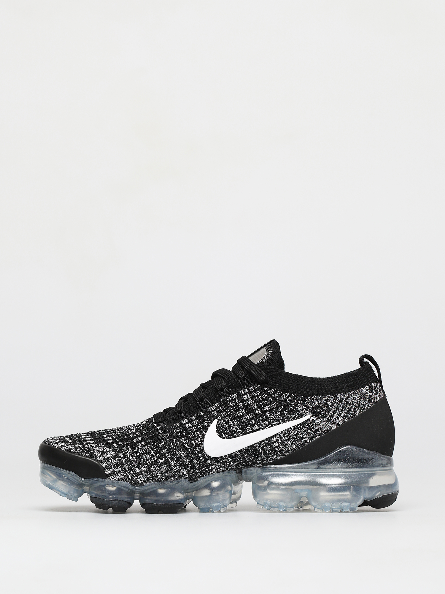Nike Pantofi Air VaporMax Flyknit 3 (black/white metallic silver)