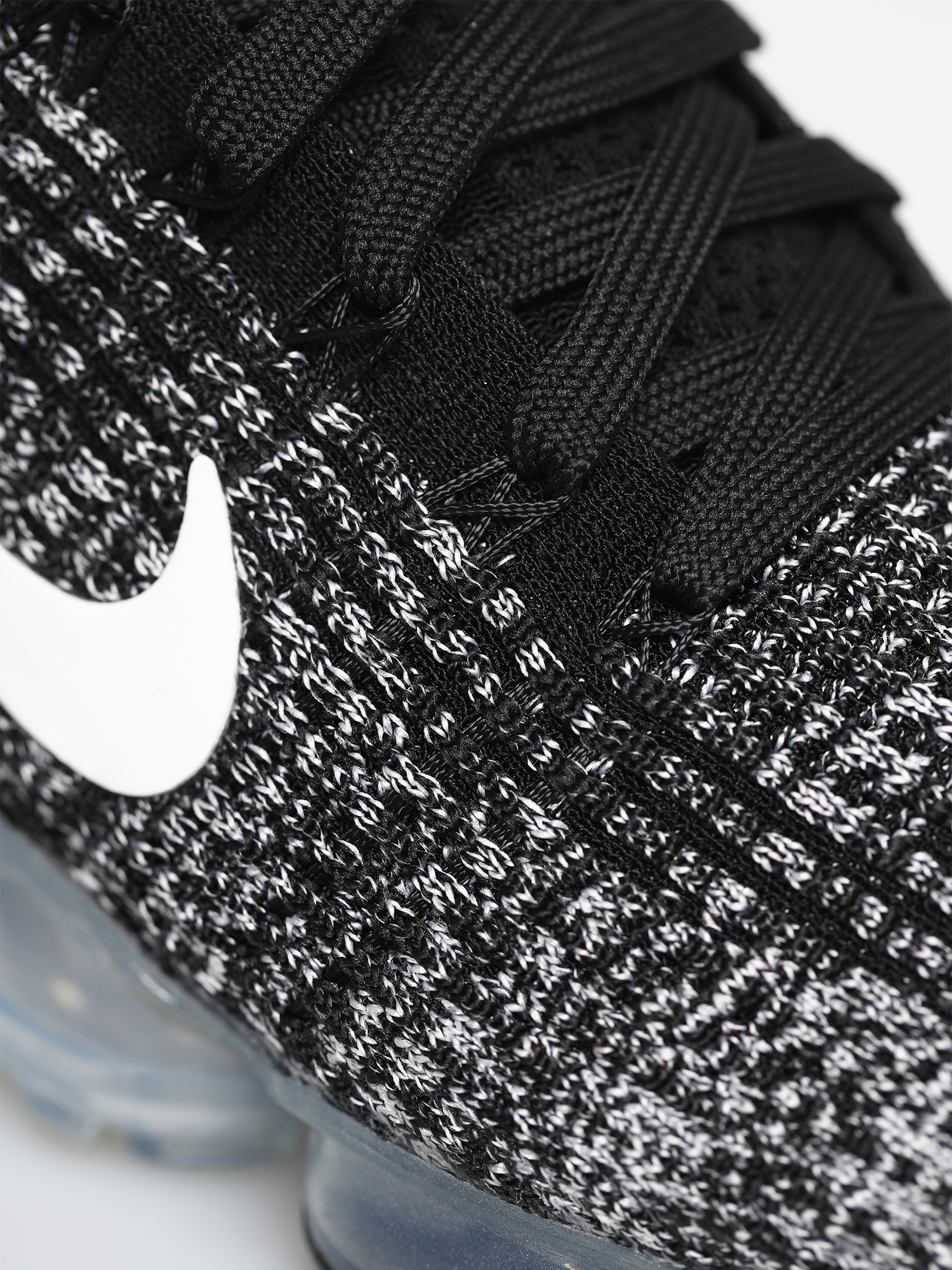 Nike Pantofi Air VaporMax Flyknit 3 (black/white metallic silver)