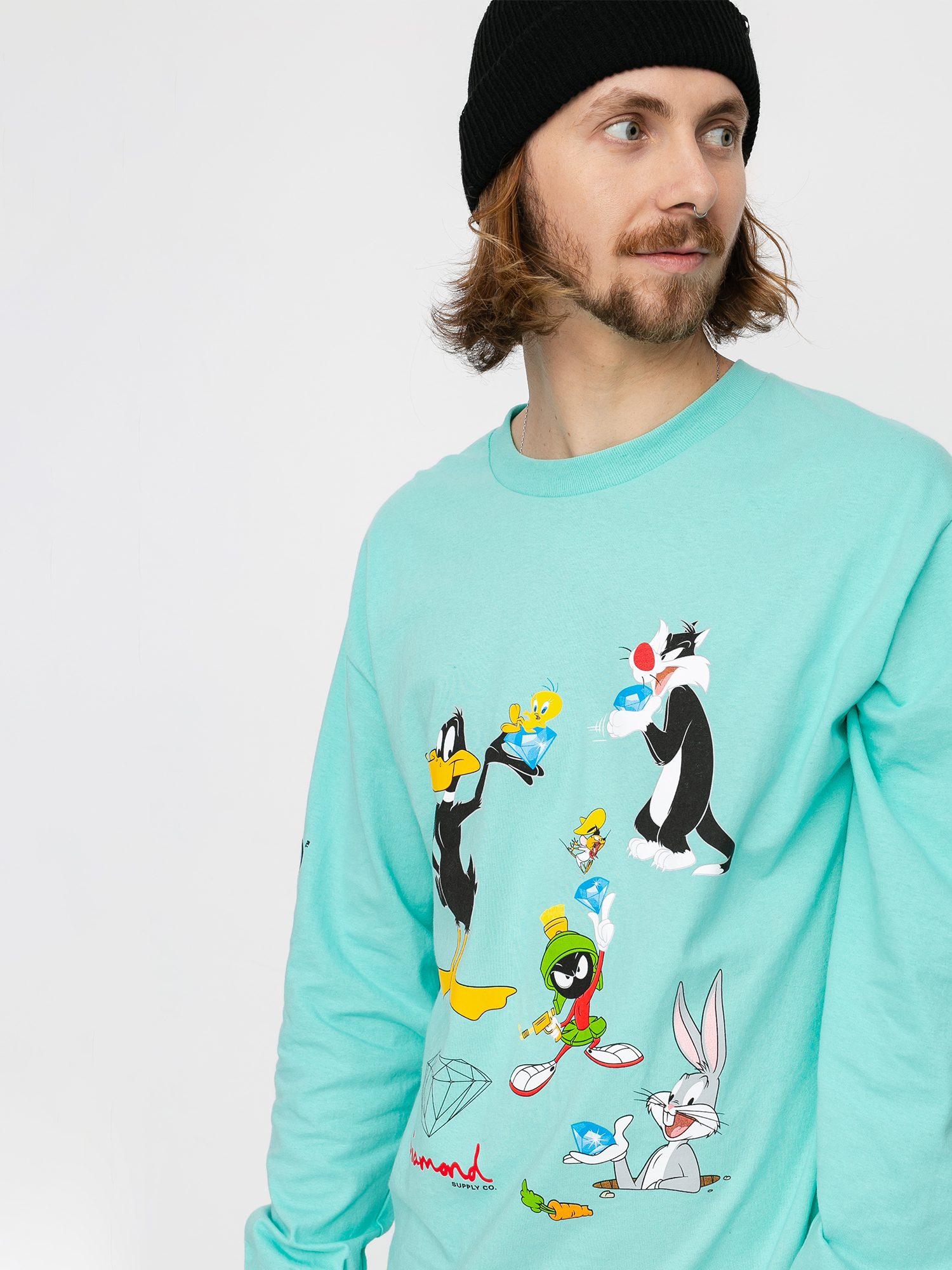 Tricou Diamond Supply Co. Looney Tunes (diamond blue)
