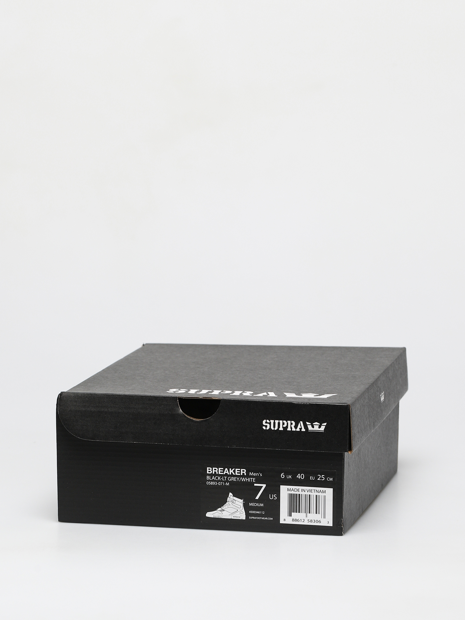 Supra Pantofi Breaker (black lt grey/white)