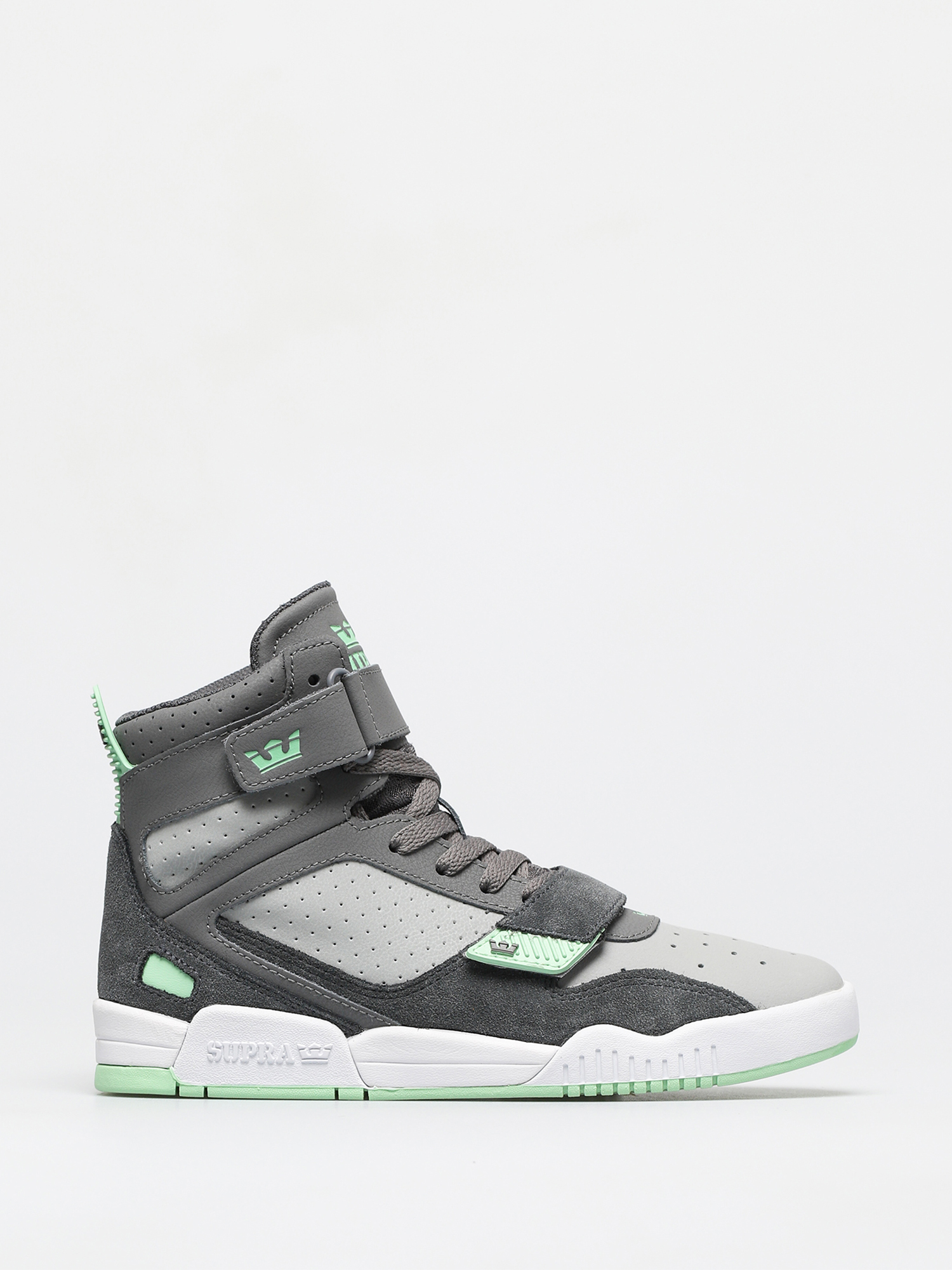 Supra Pantofi Breaker (grey/mint white)