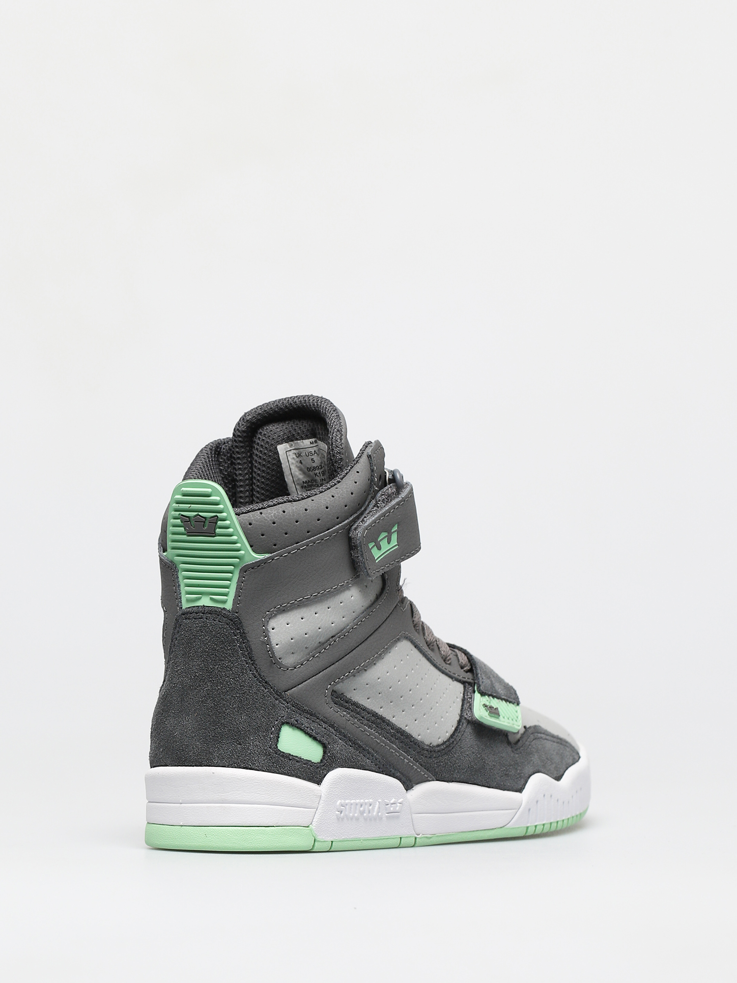 Supra Pantofi Breaker (grey/mint white)