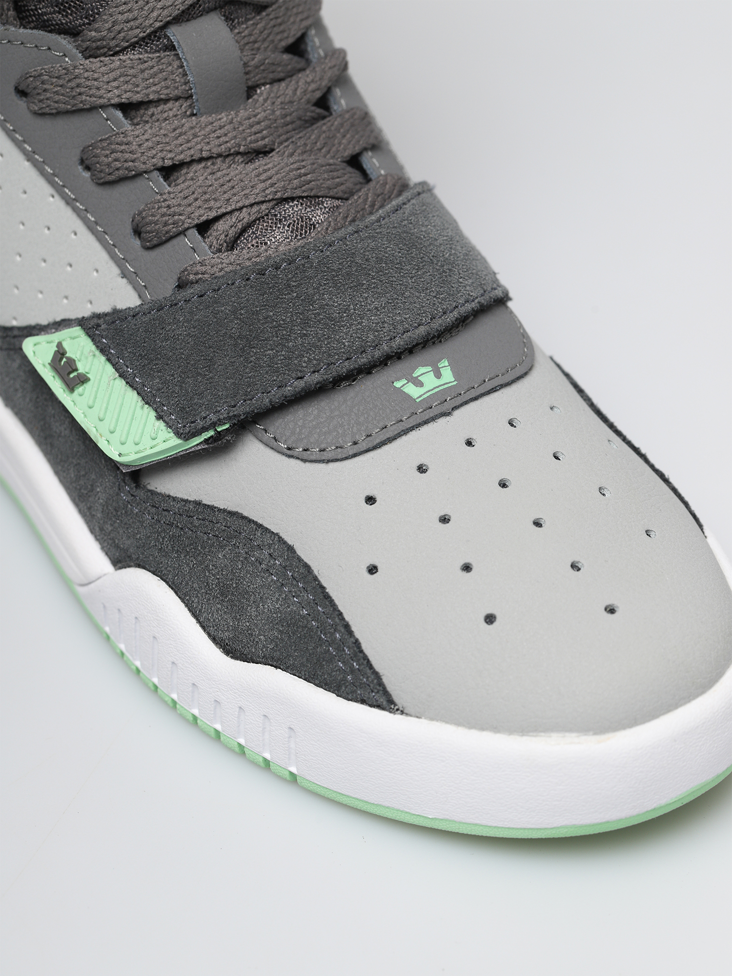 Supra Pantofi Breaker (grey/mint white)