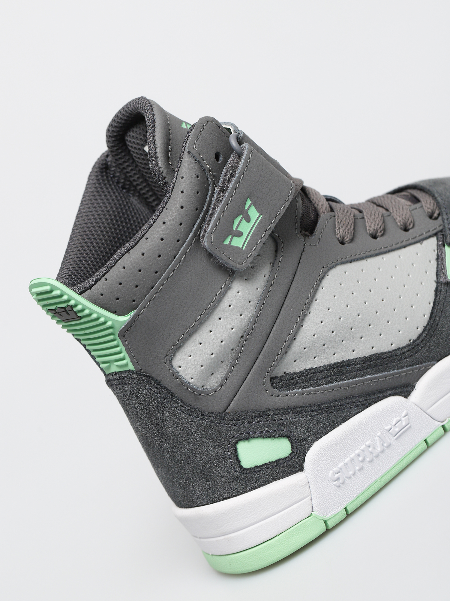 Supra Pantofi Breaker (grey/mint white)