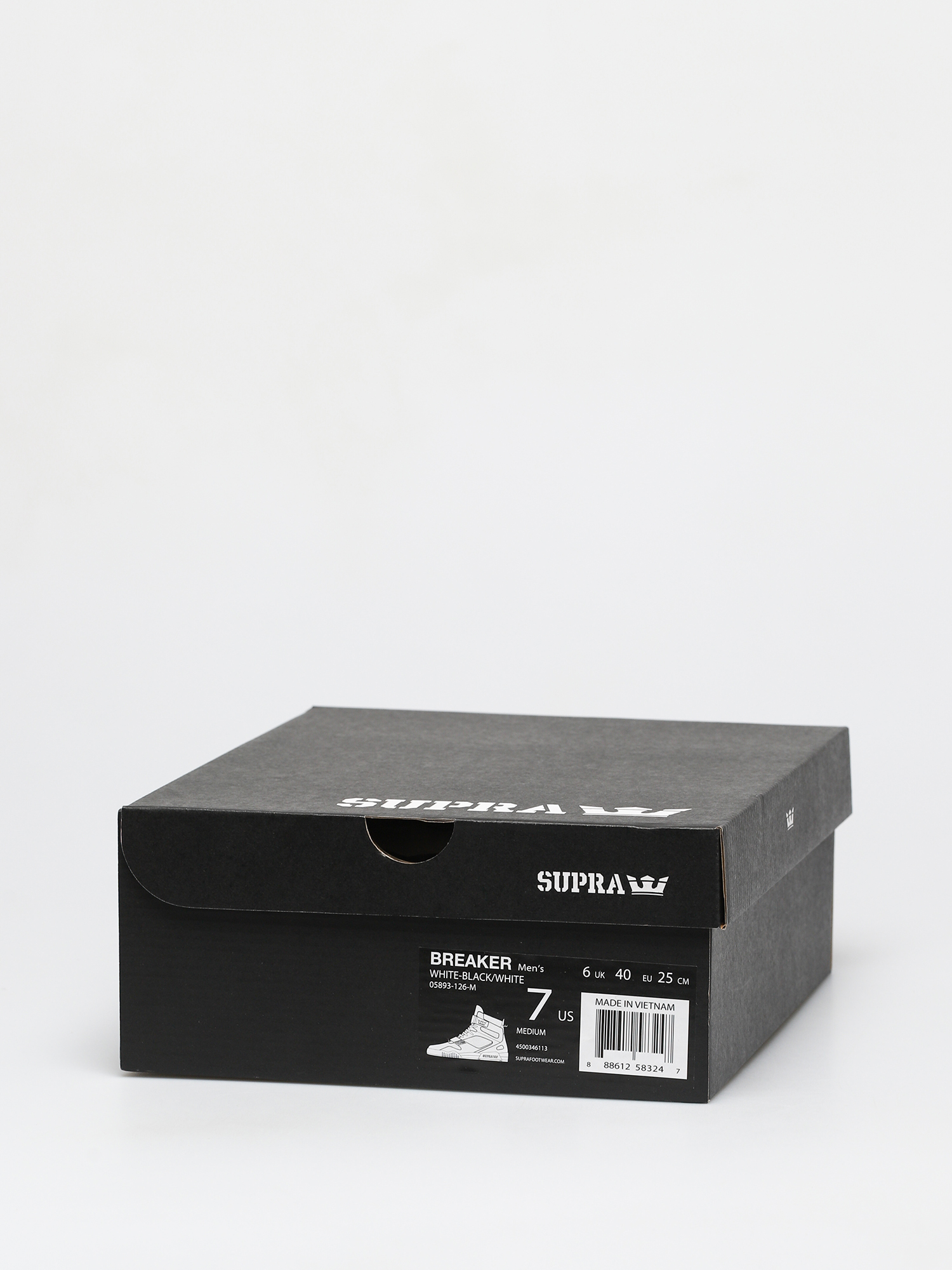 Supra Pantofi Breaker (white black/white)