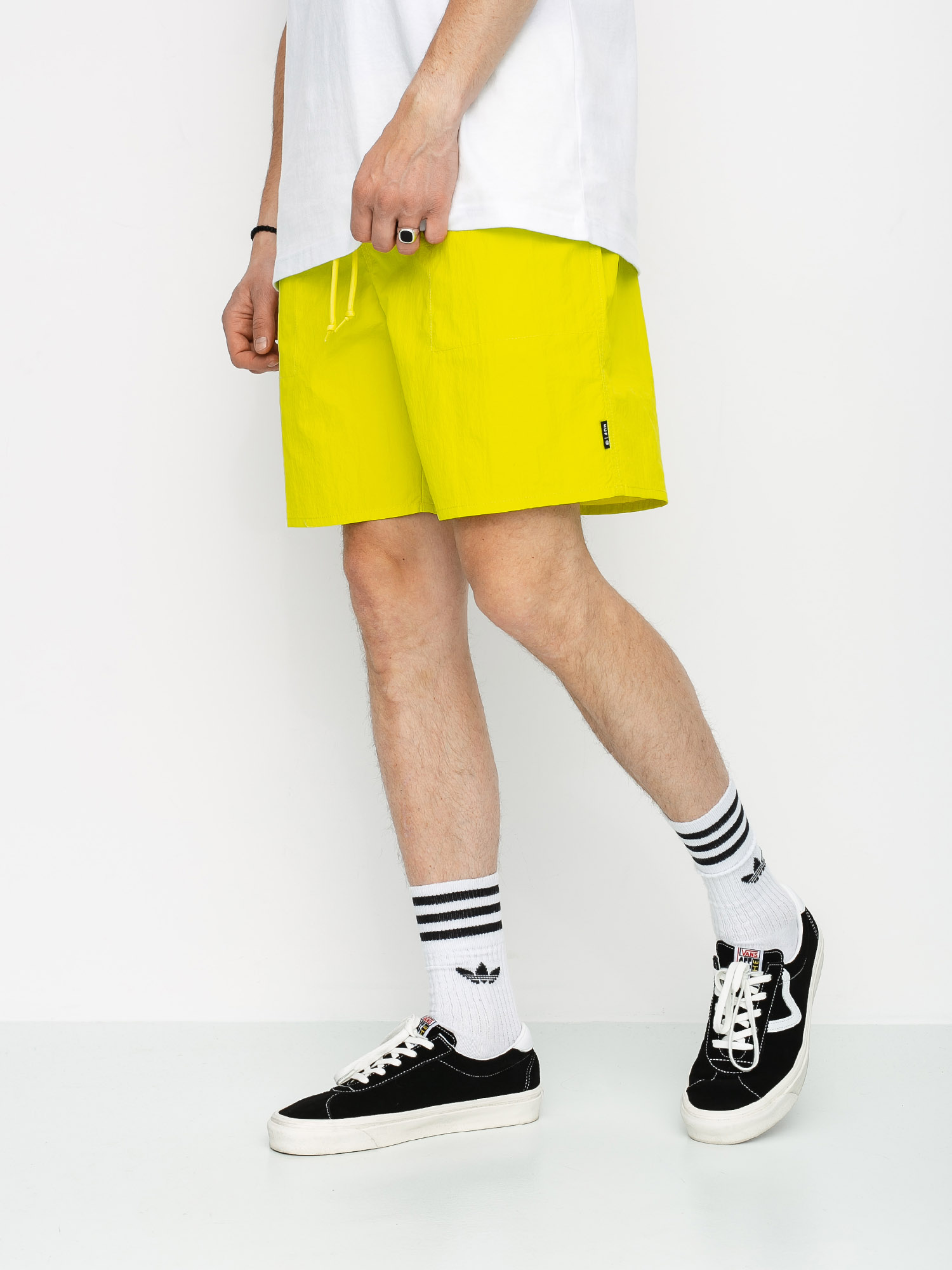 Șort HUF Dwr Fuck It Easy (hot lime)