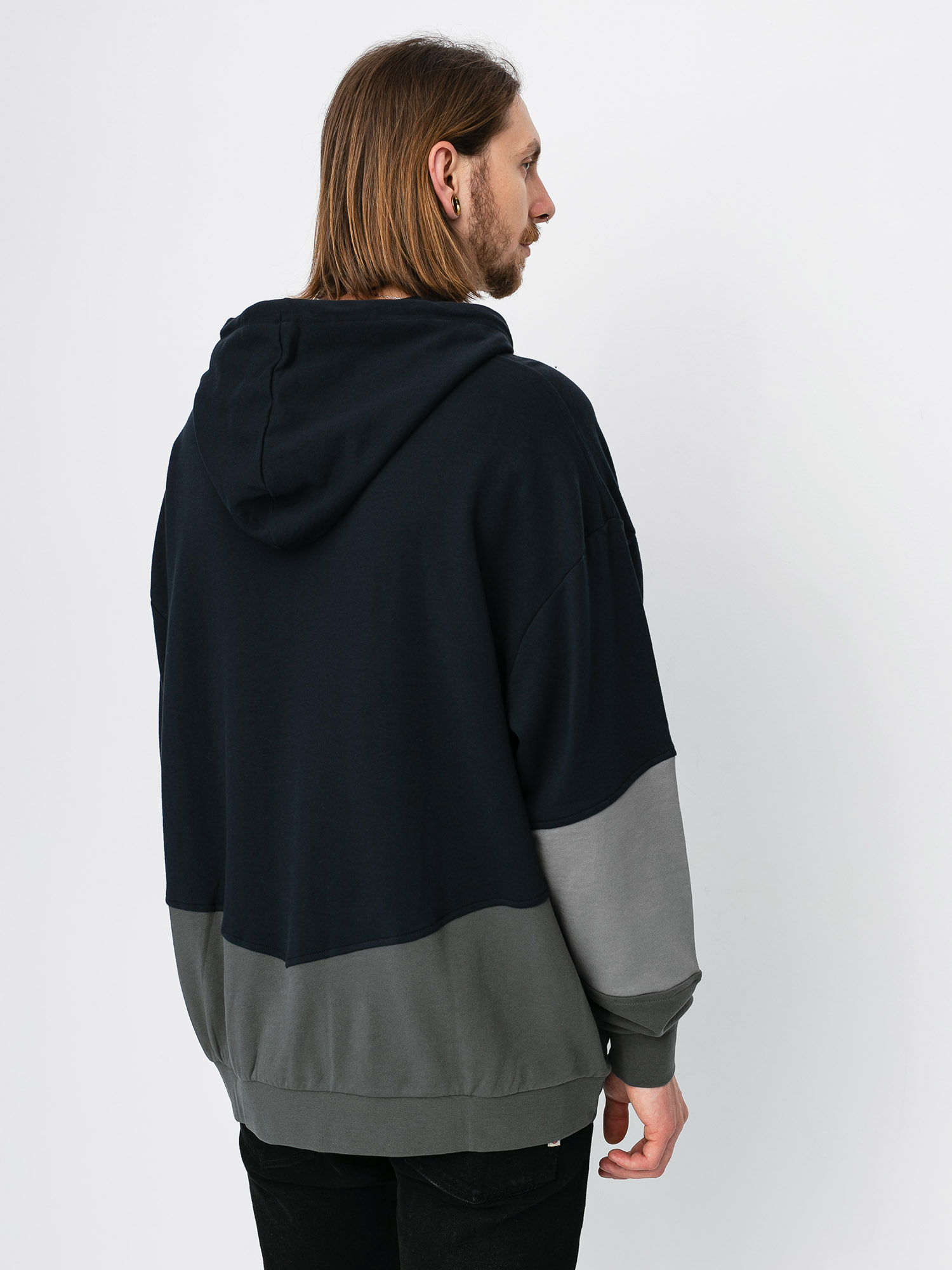 Supra Hanorac cu glugă 92 Fleece HD (black grey)