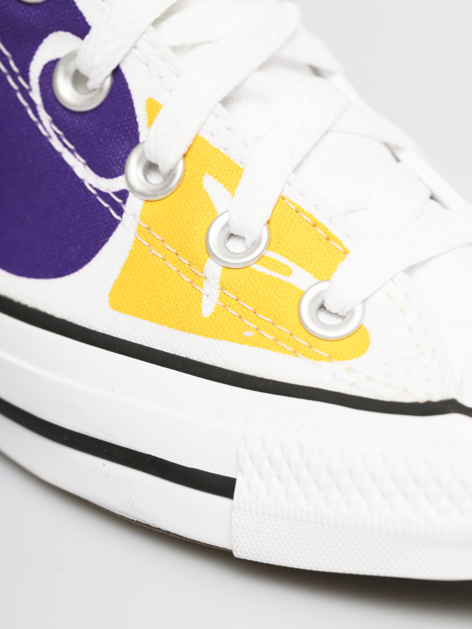 Teniși Converse Chuck Taylor All Star Hi (white/court purple/amarillo)
