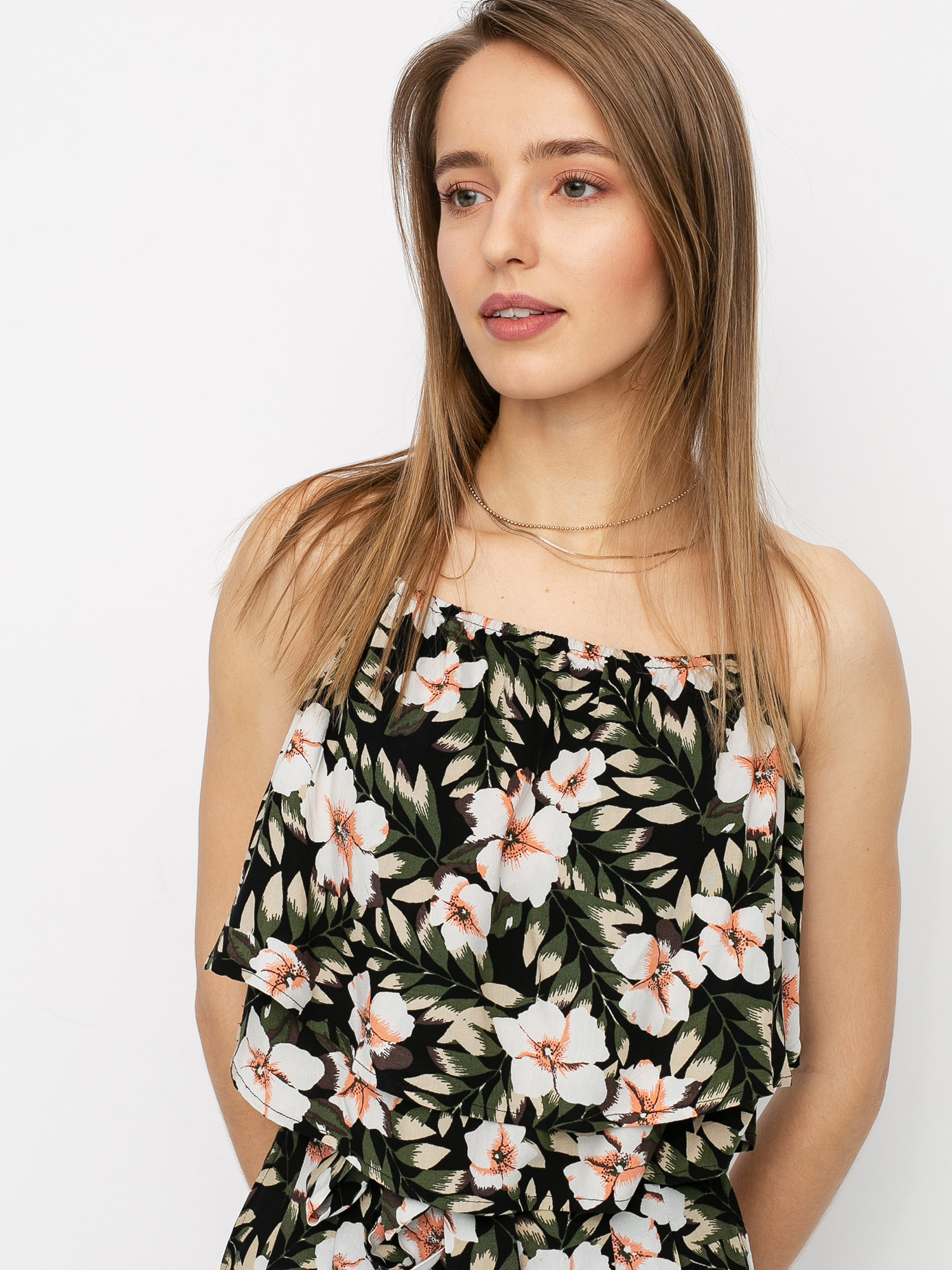 Tricou Volcom Coco Halter Cami Wmn (black combo)
