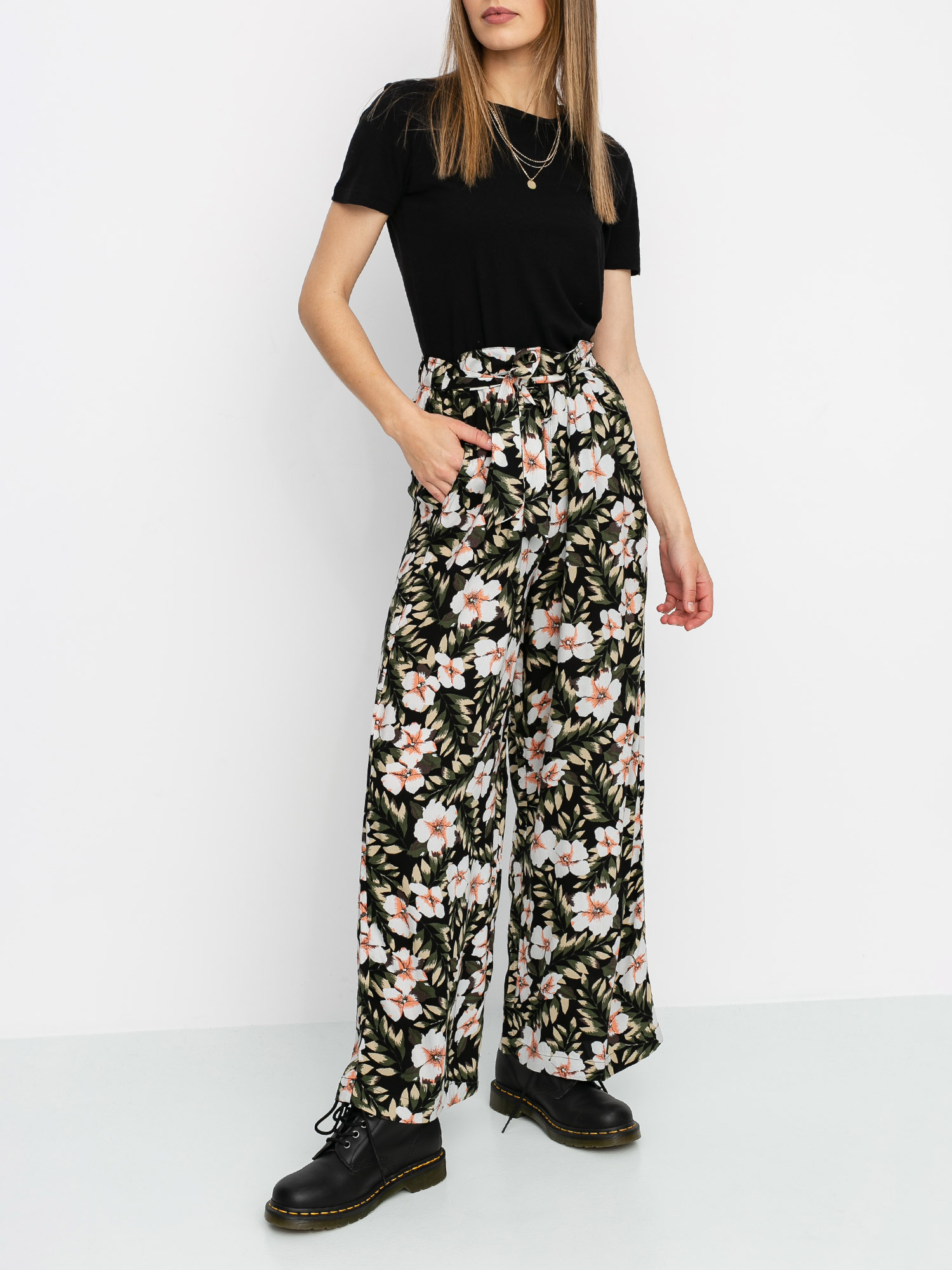 Pantaloni Volcom Coco Beach Wmn (black combo)