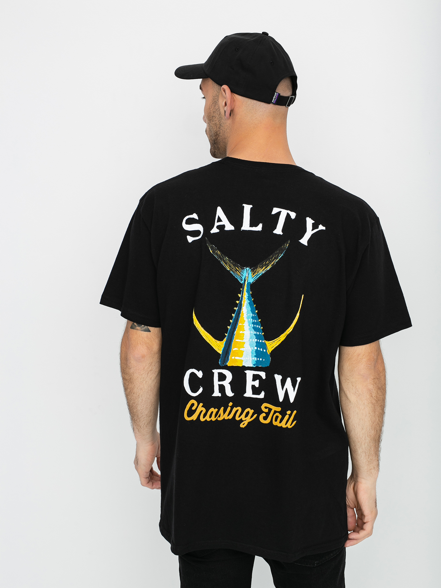 Salty Crew Tricou Tailed (black)