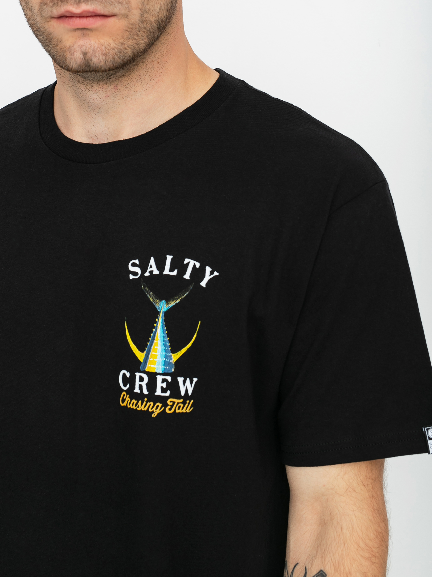 Salty Crew Tricou Tailed (black)
