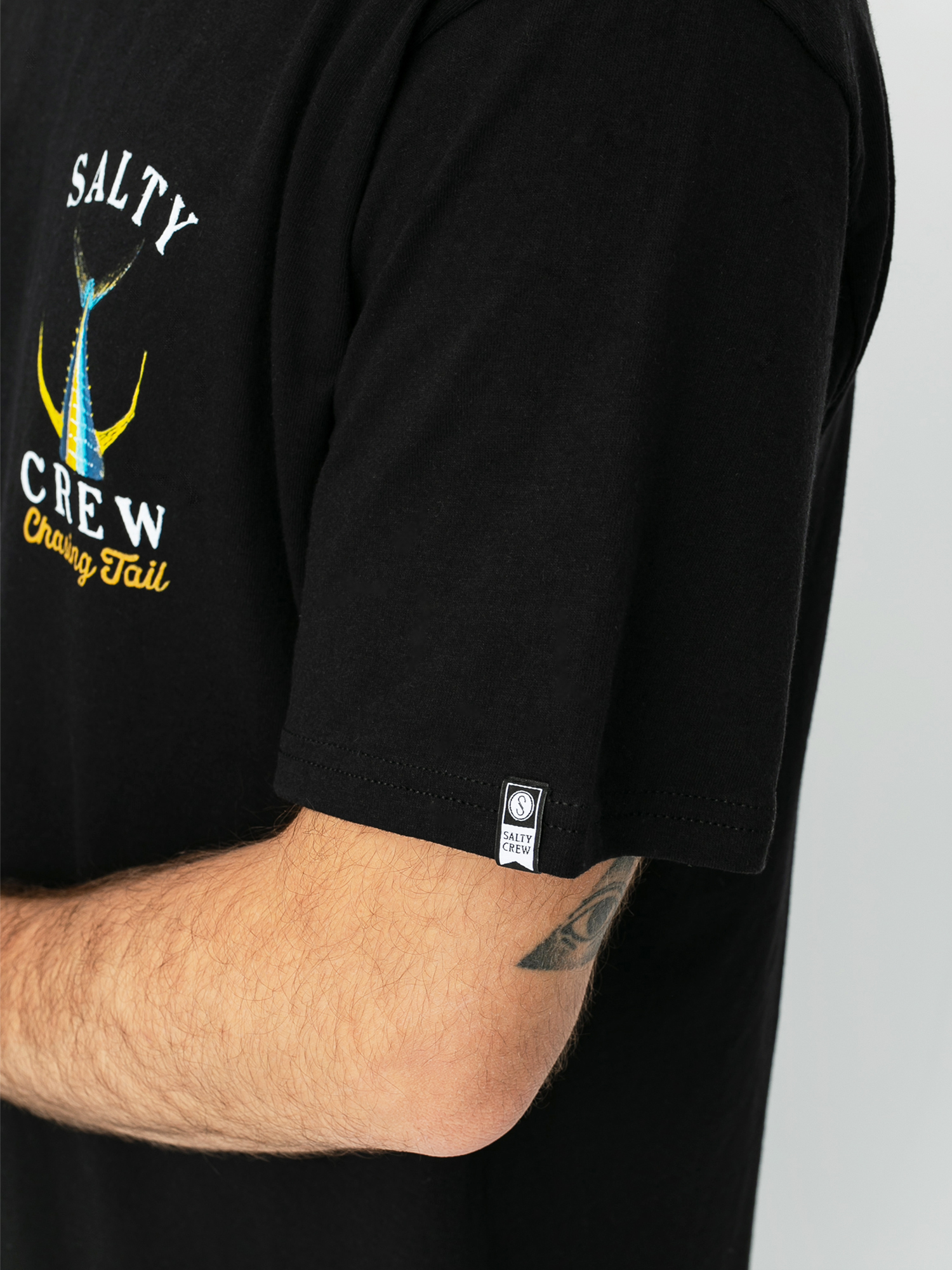 Salty Crew Tricou Tailed (black)